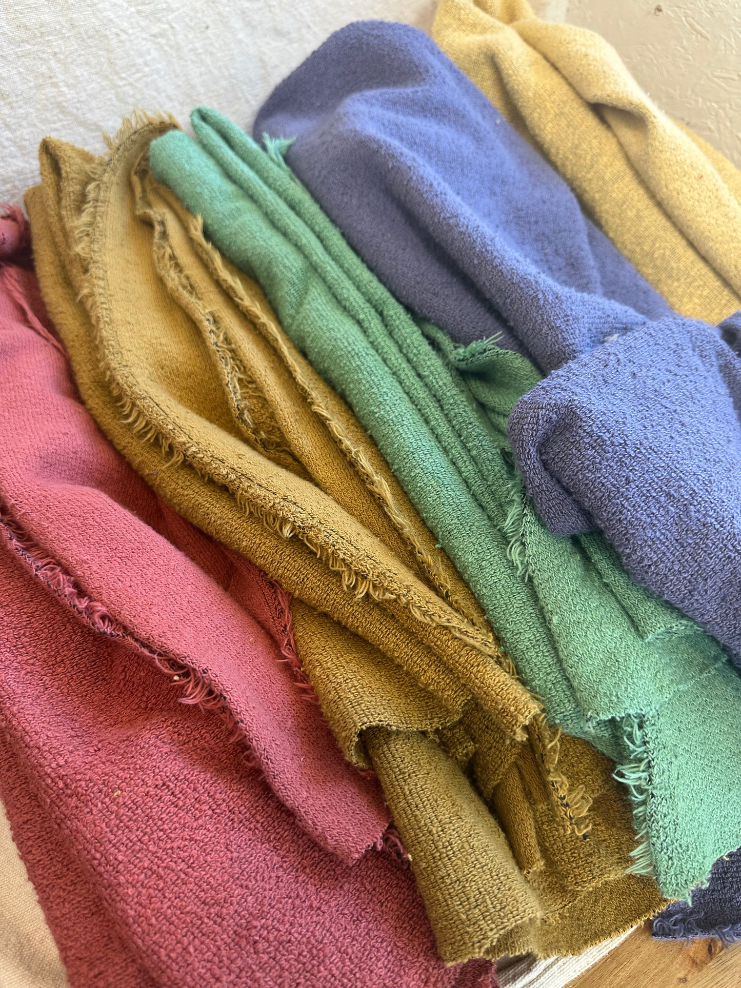 PREMIUM Heavyweight Cotton Terry Fabric – 60” Wide – 19 oz Per Yard