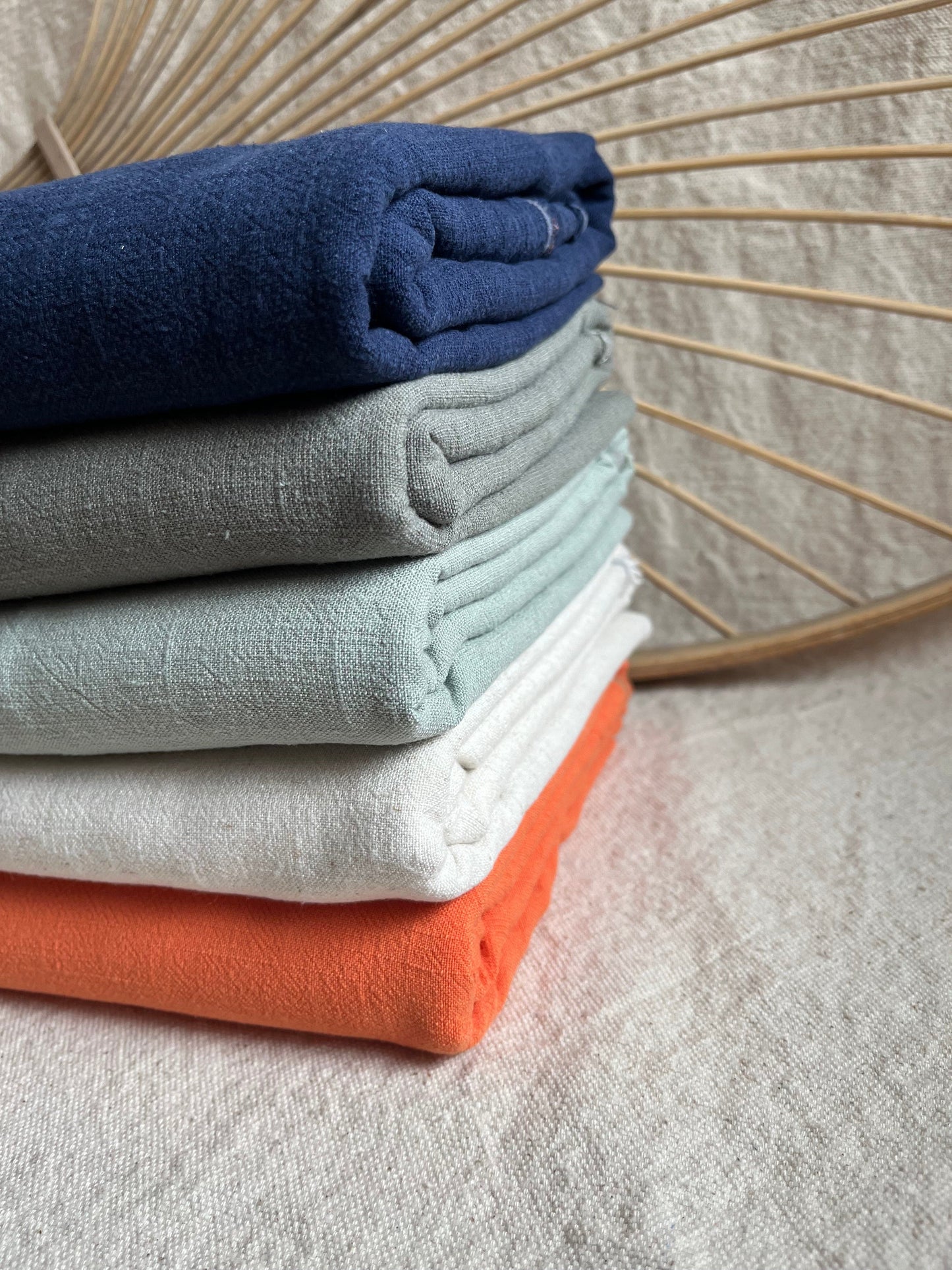 Washed Slub Linen - Isee fabric