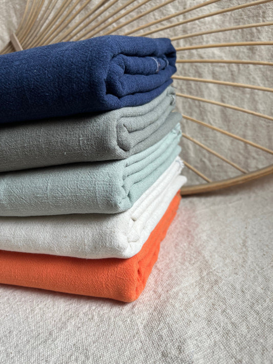Washed Slub Linen - Isee fabric