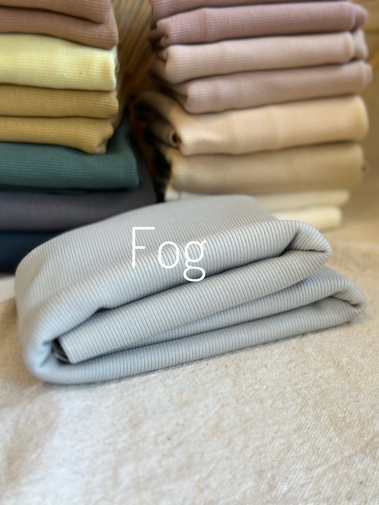 Organic Cotton 2x1 rib knit