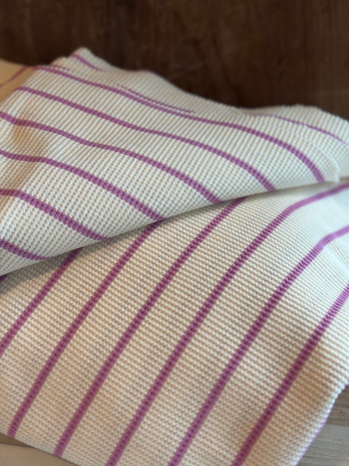 Cotton Spandex Thermal Knit