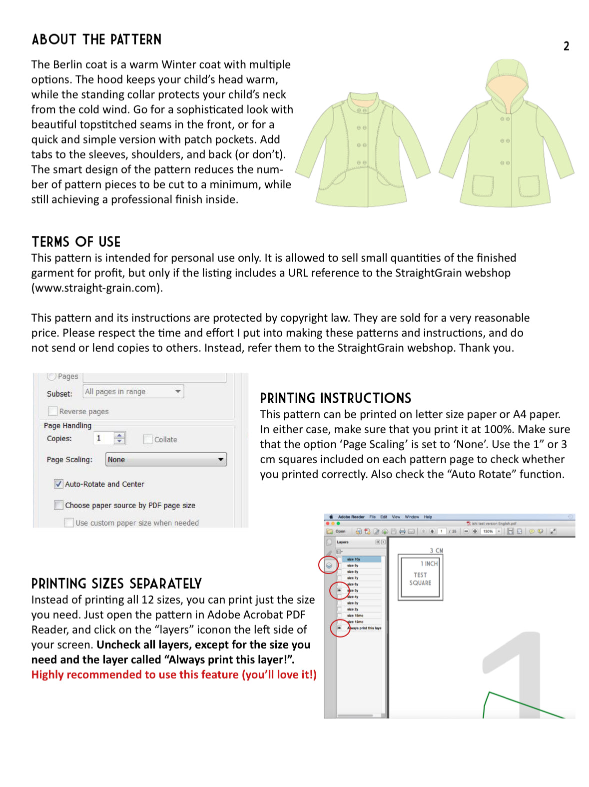 Berlin Jacket Sewing Pattern