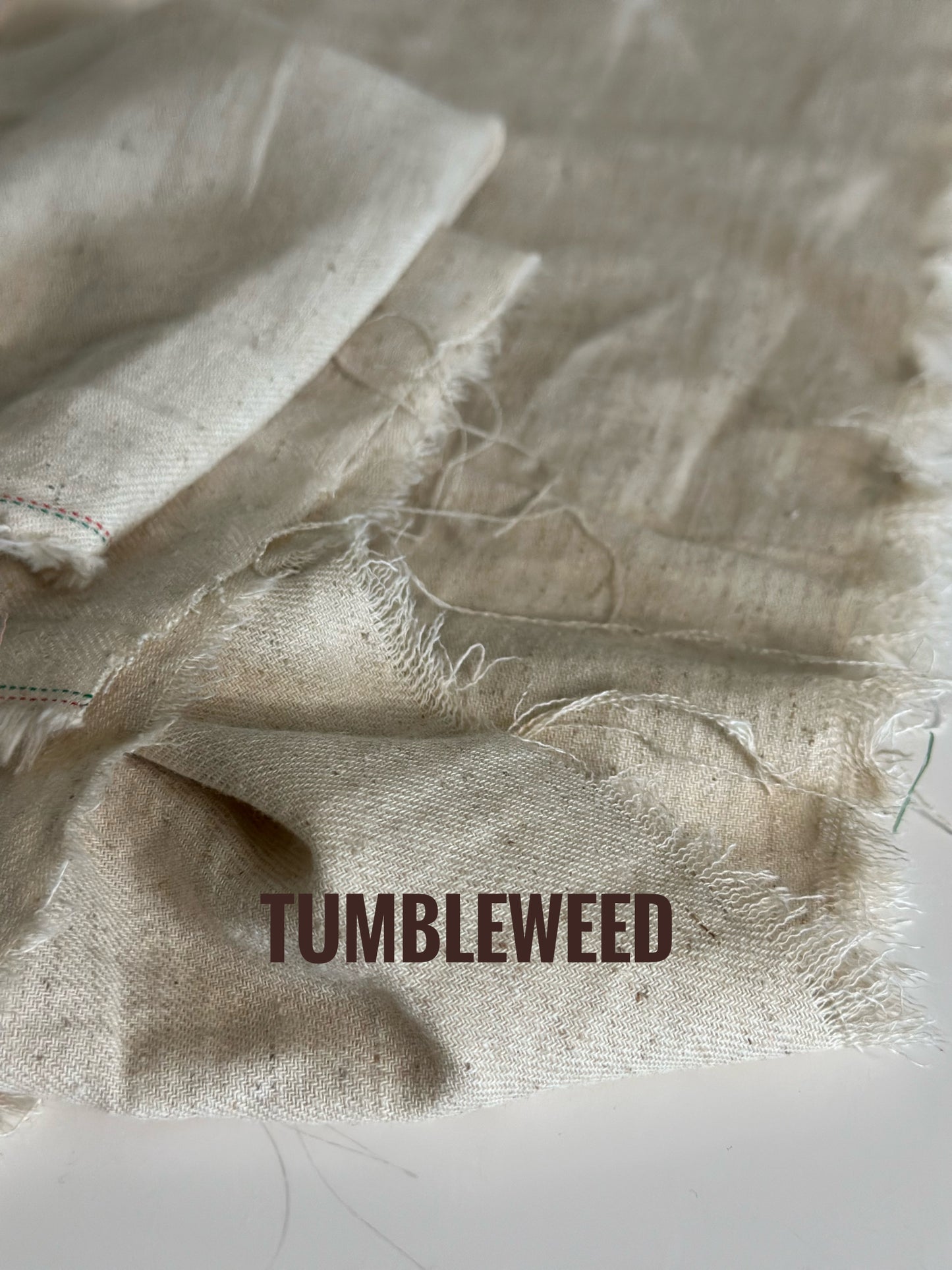 Tumbleweed fabric detail