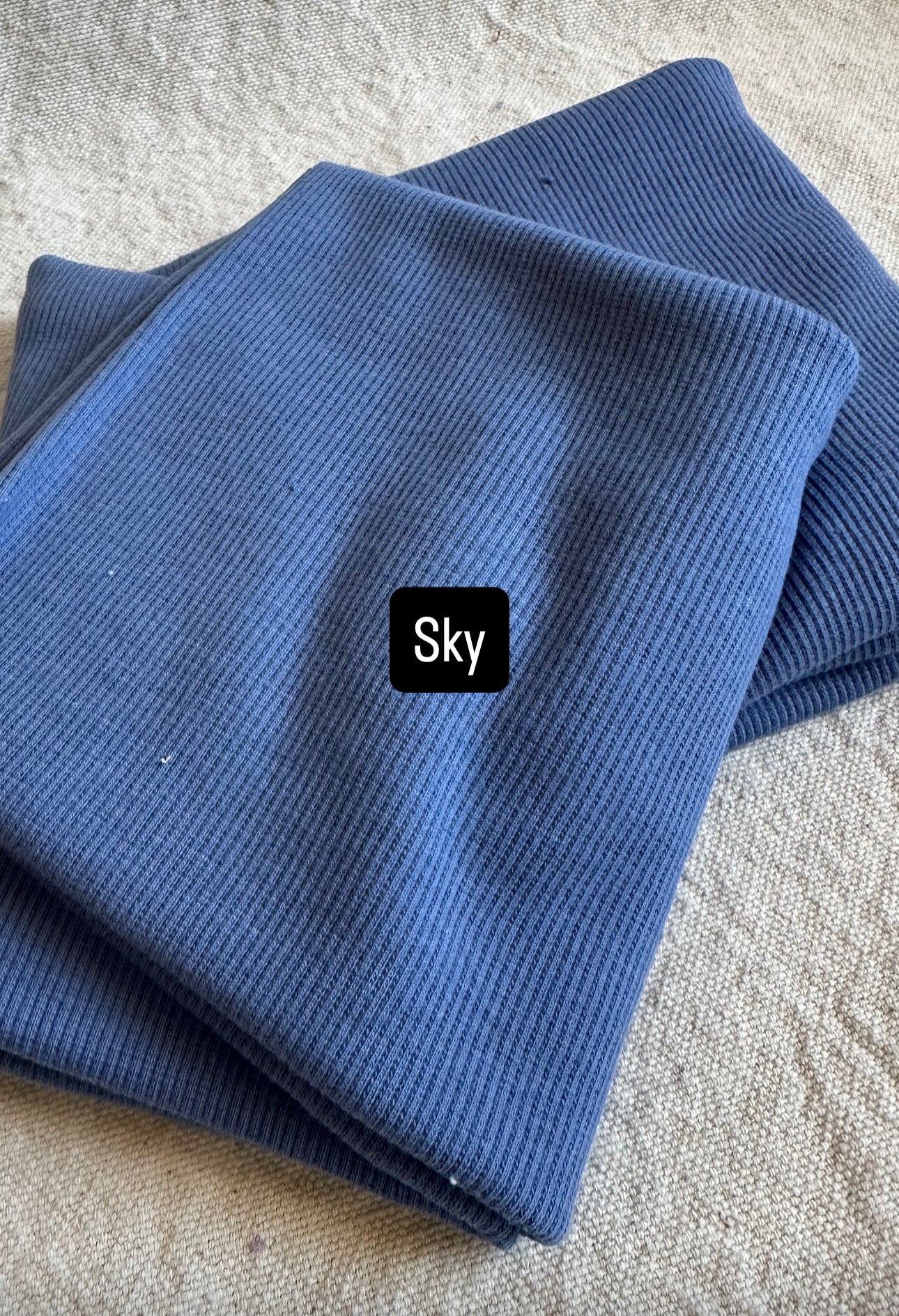 1x2 cotton rib 10 oz