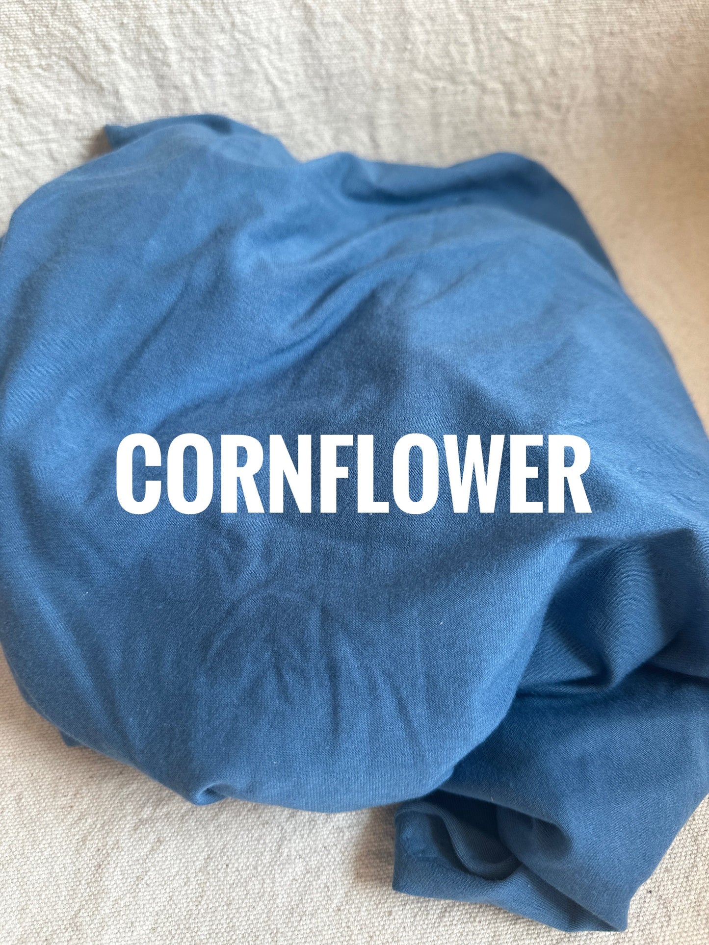 Cornflower blue fabric, FullSizeRender