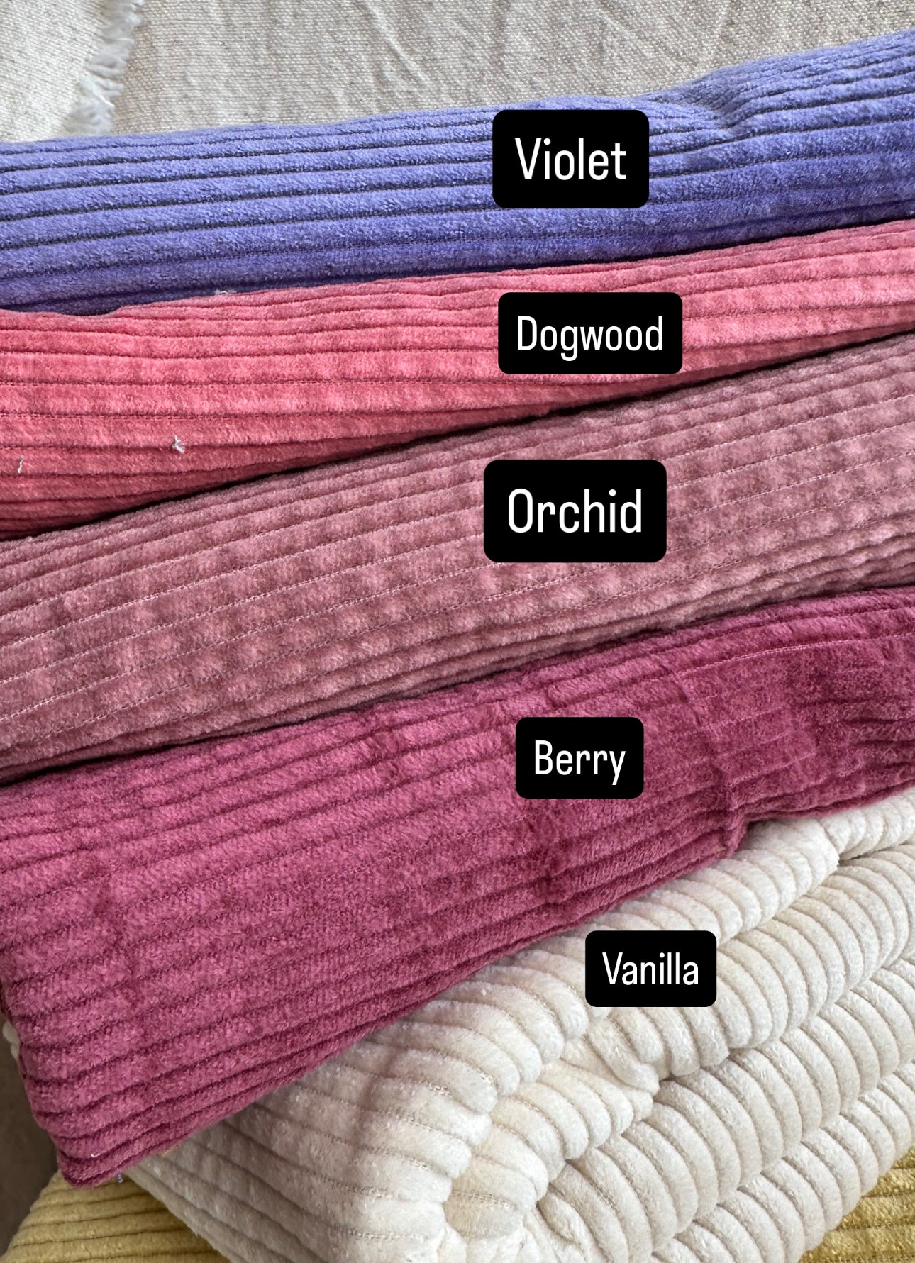 Velvet Ridge Corduroy – Soft Wide Wale 100% cotton