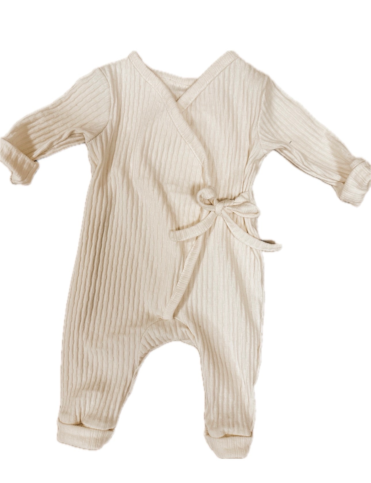 【新品】Trois Logo Bicolor Rib Knit Set 6x3 Rib Knit Fabric