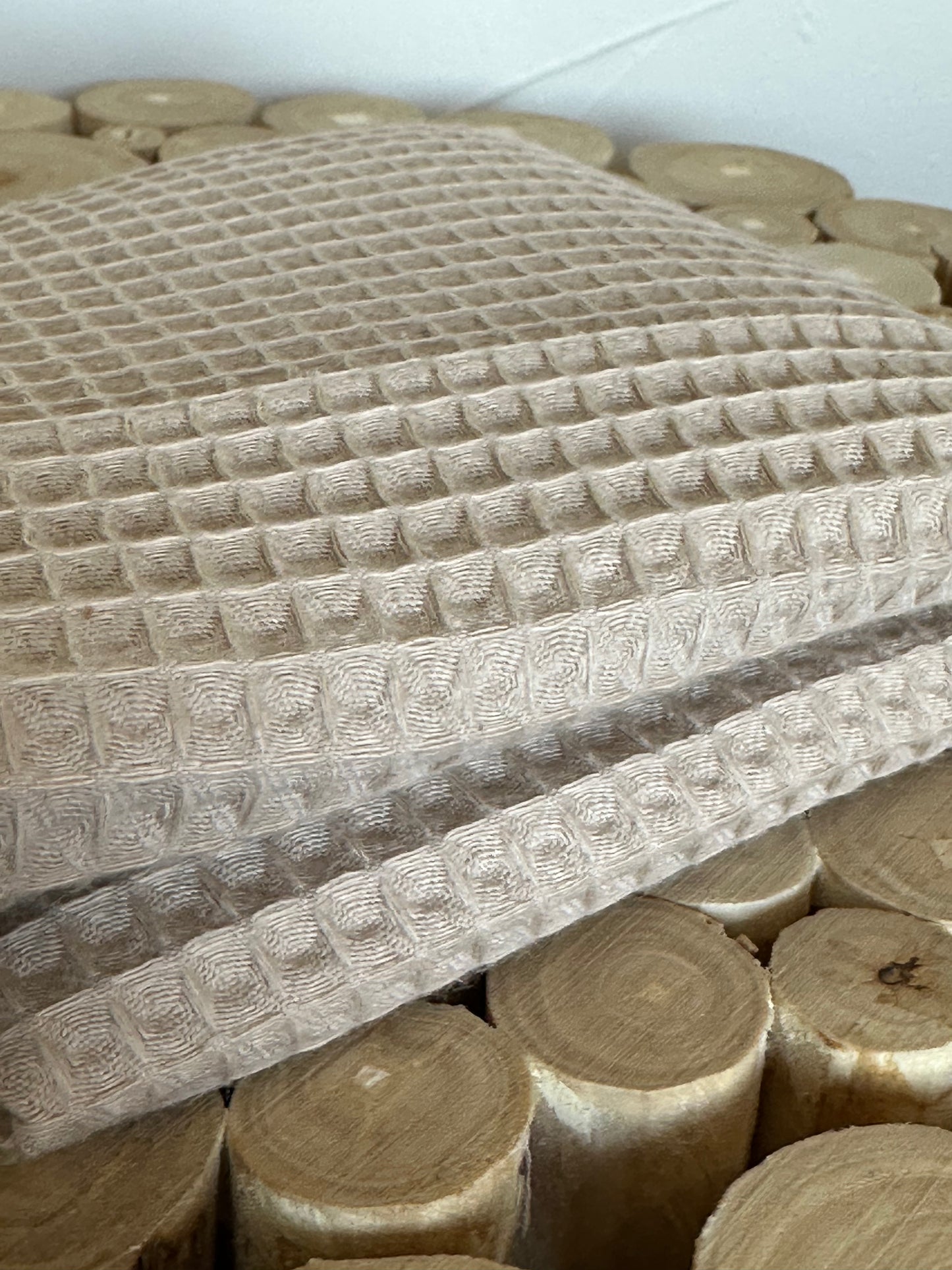 Woven 100% Cotton Waffle Toweling