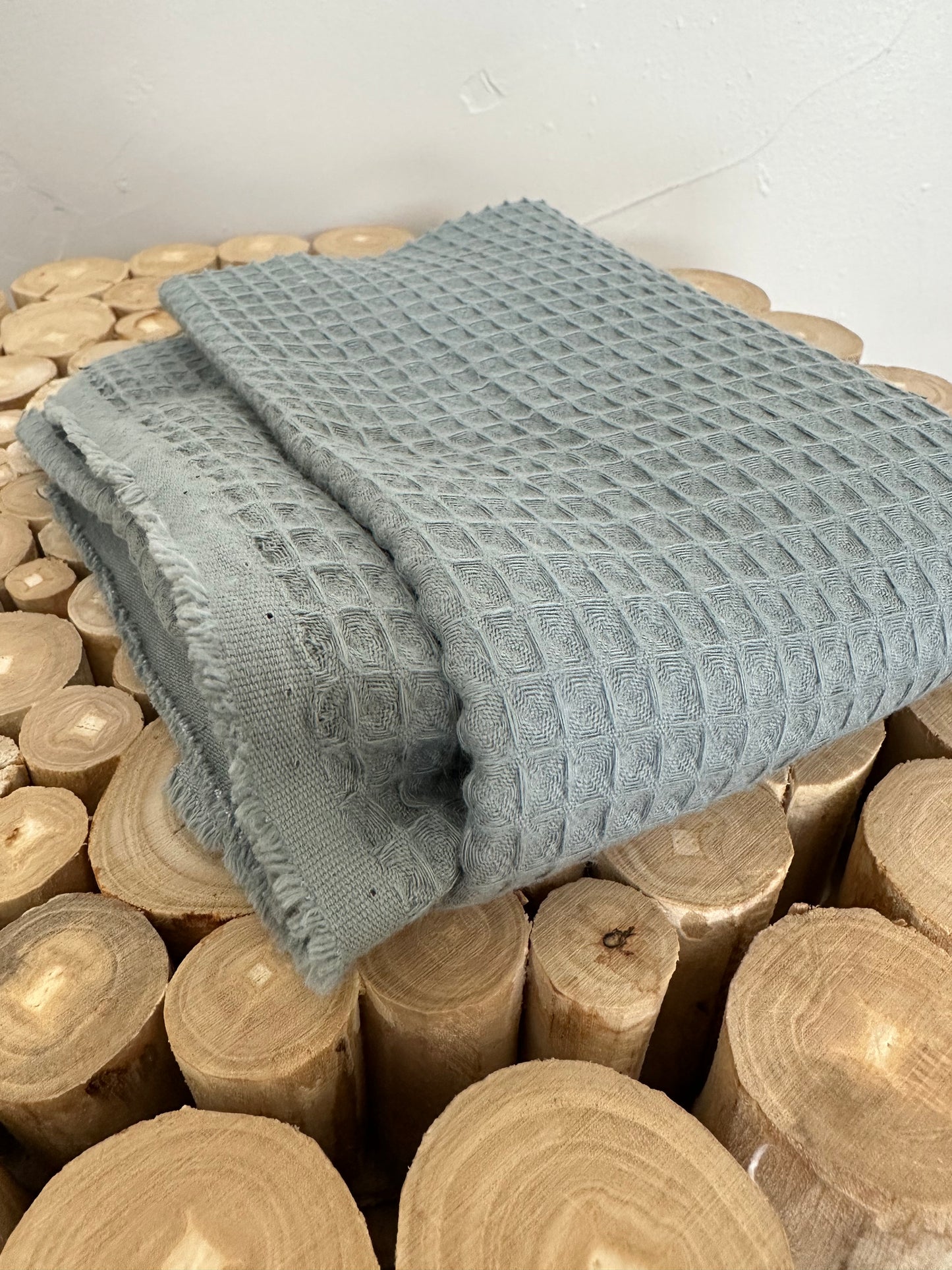 Woven 100% Cotton Waffle Toweling