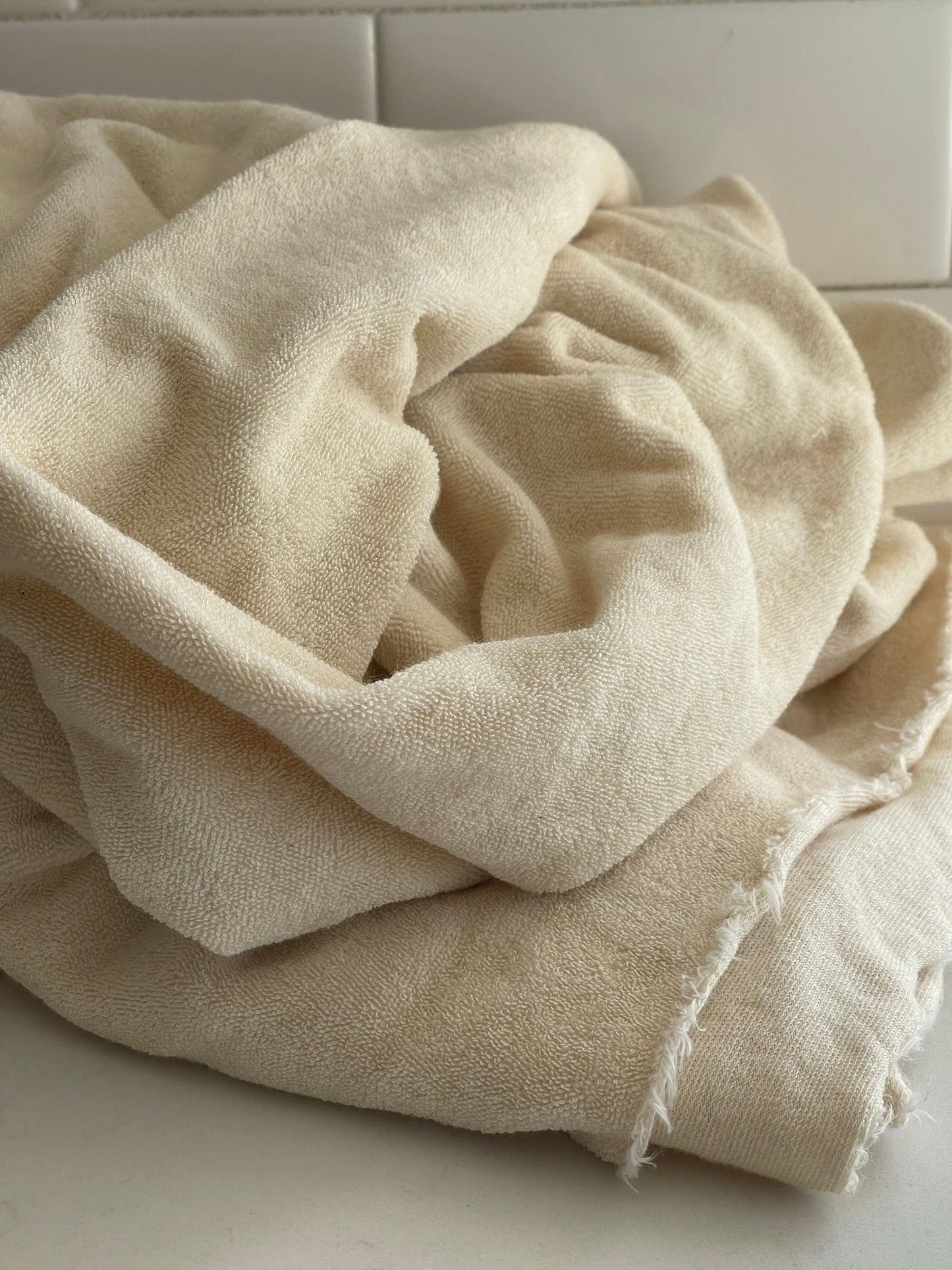 100% Organic Cotton Sponge Knit Terry - Isee fabric