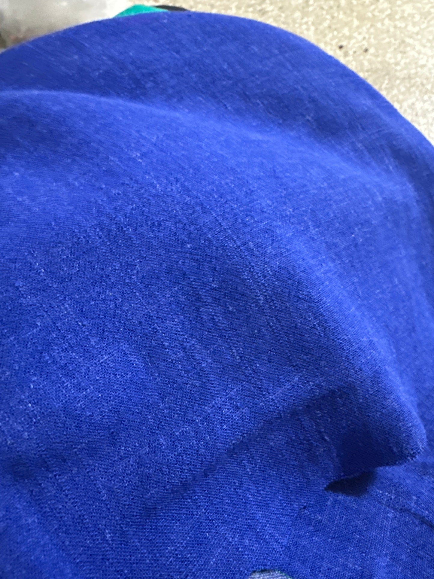 Blue fabric detail, IMG-4994