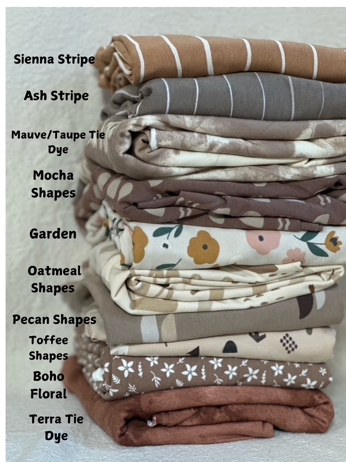Bamboo/Organic Cotton Blend Jersey Prints