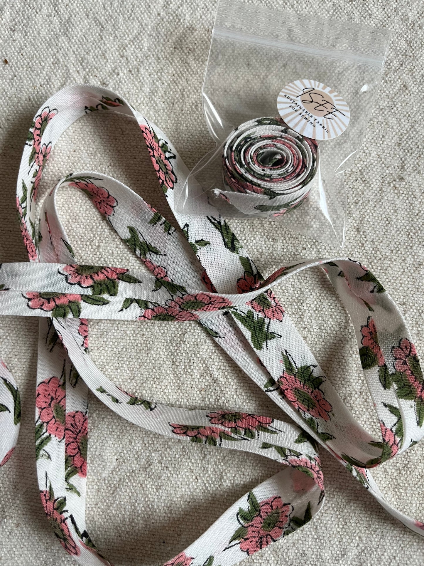 3/4” Handcut Bias Tape - Isee fabric