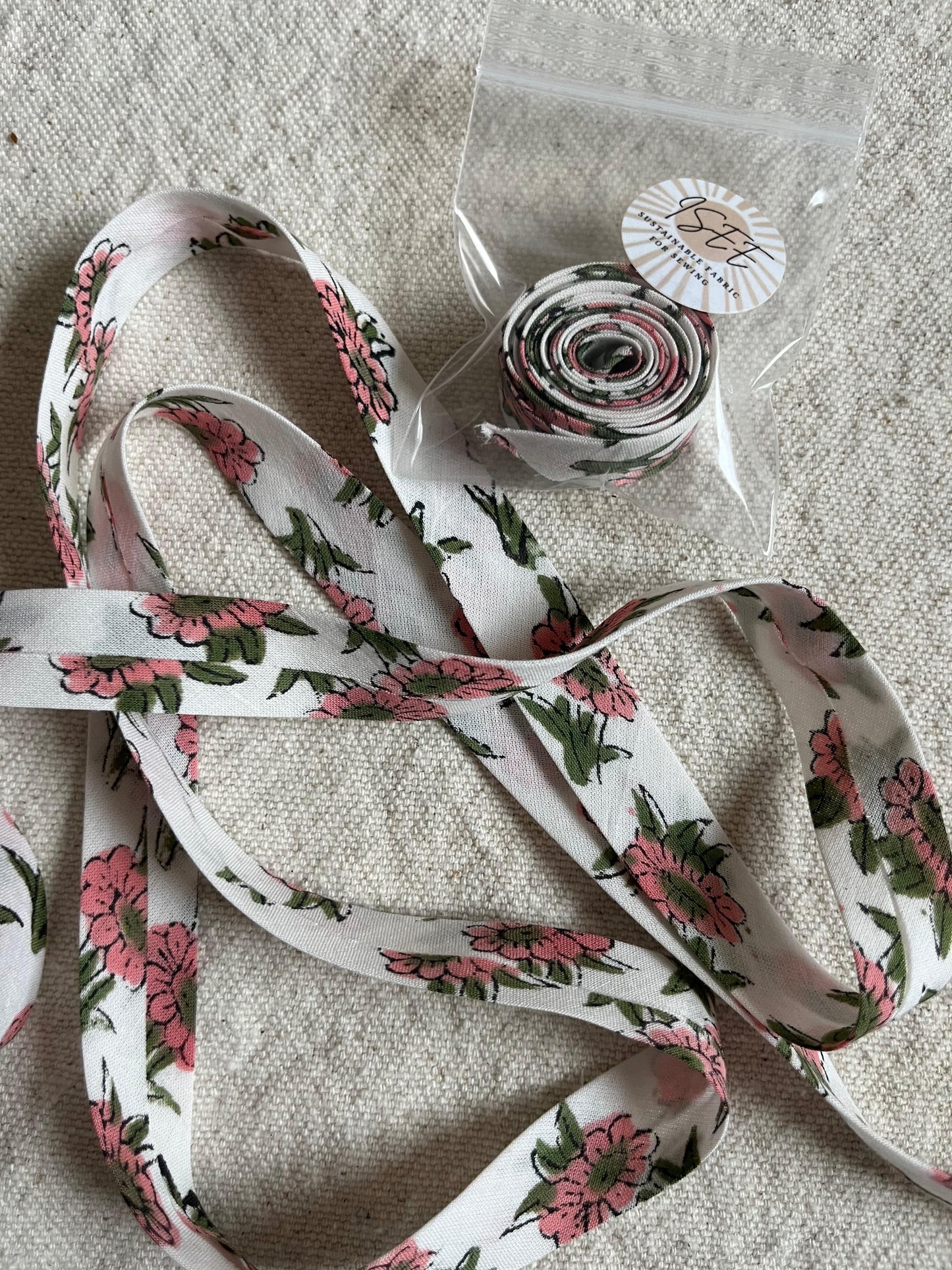 3/4” Handcut Bias Tape - Isee fabric