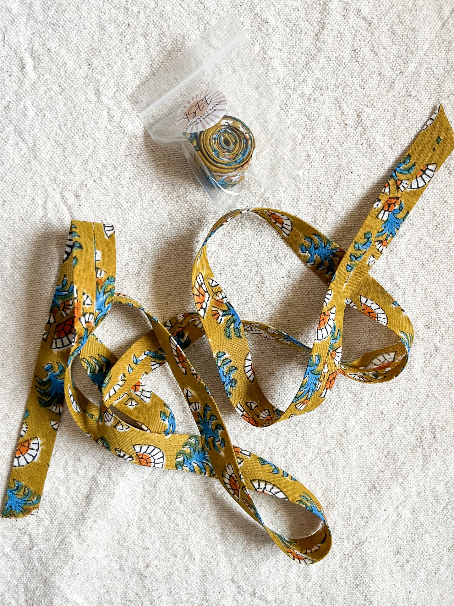3/4” Handcut Bias Tape - Isee fabric