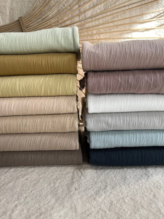 Slub Jersey 100% Cotton - Isee fabric