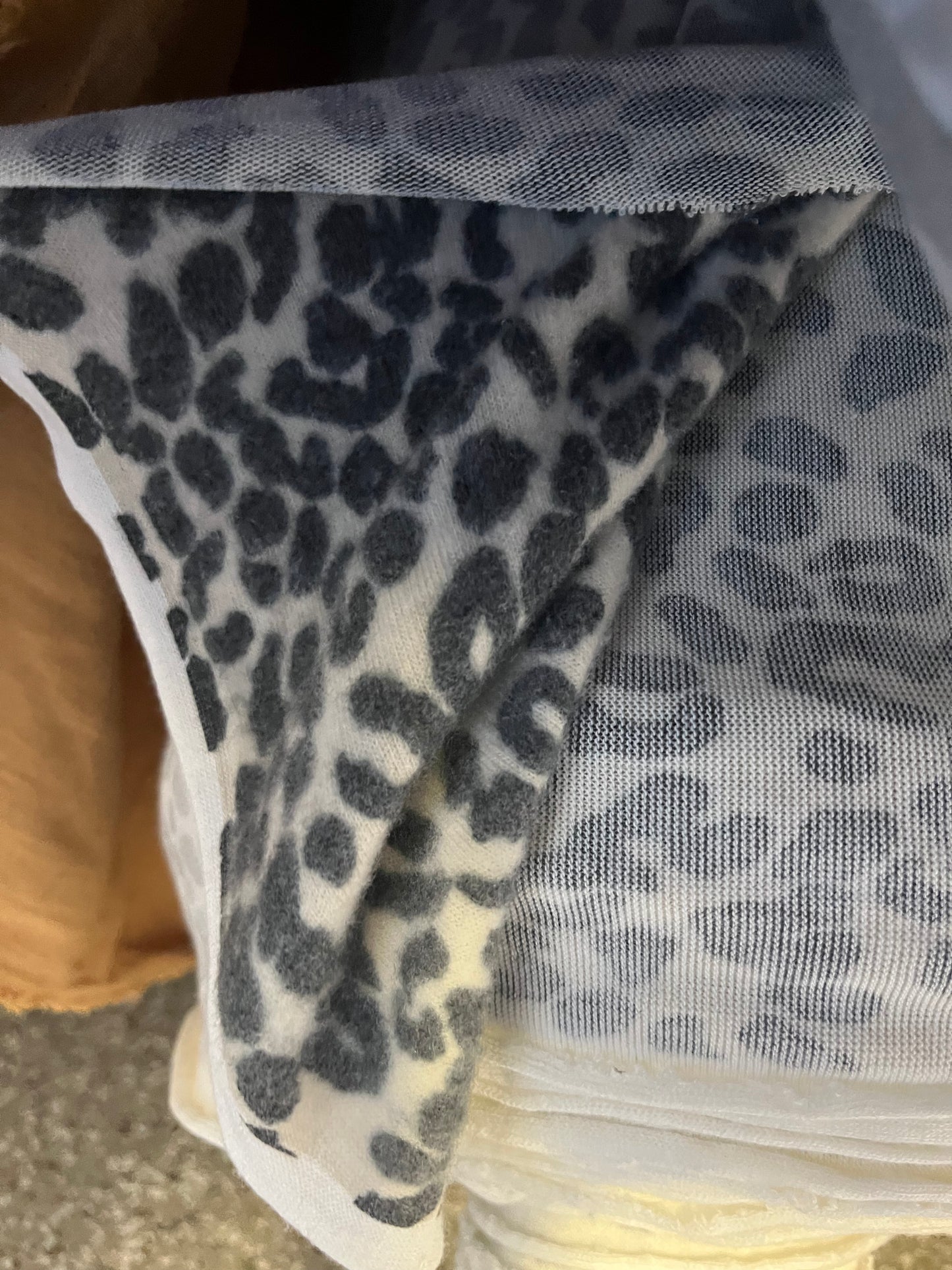 Faux cashmere