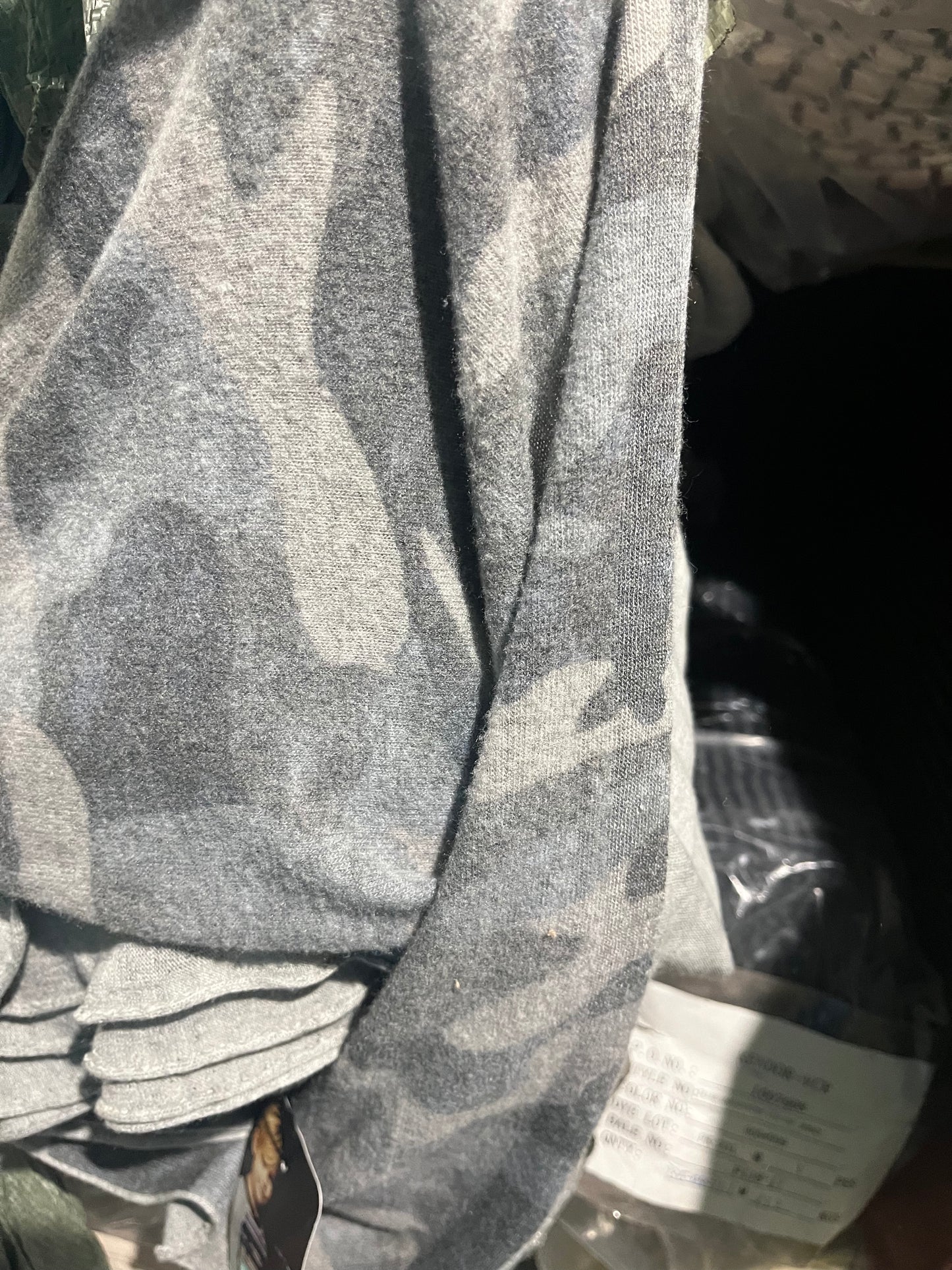 Faux cashmere