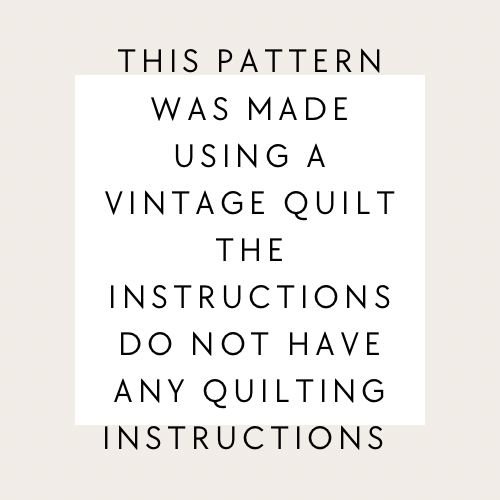 Baby Doll Bunting Bag Sewing Pattern – PDF & Projector File – Beginner DIY Doll Sleeping Bag
