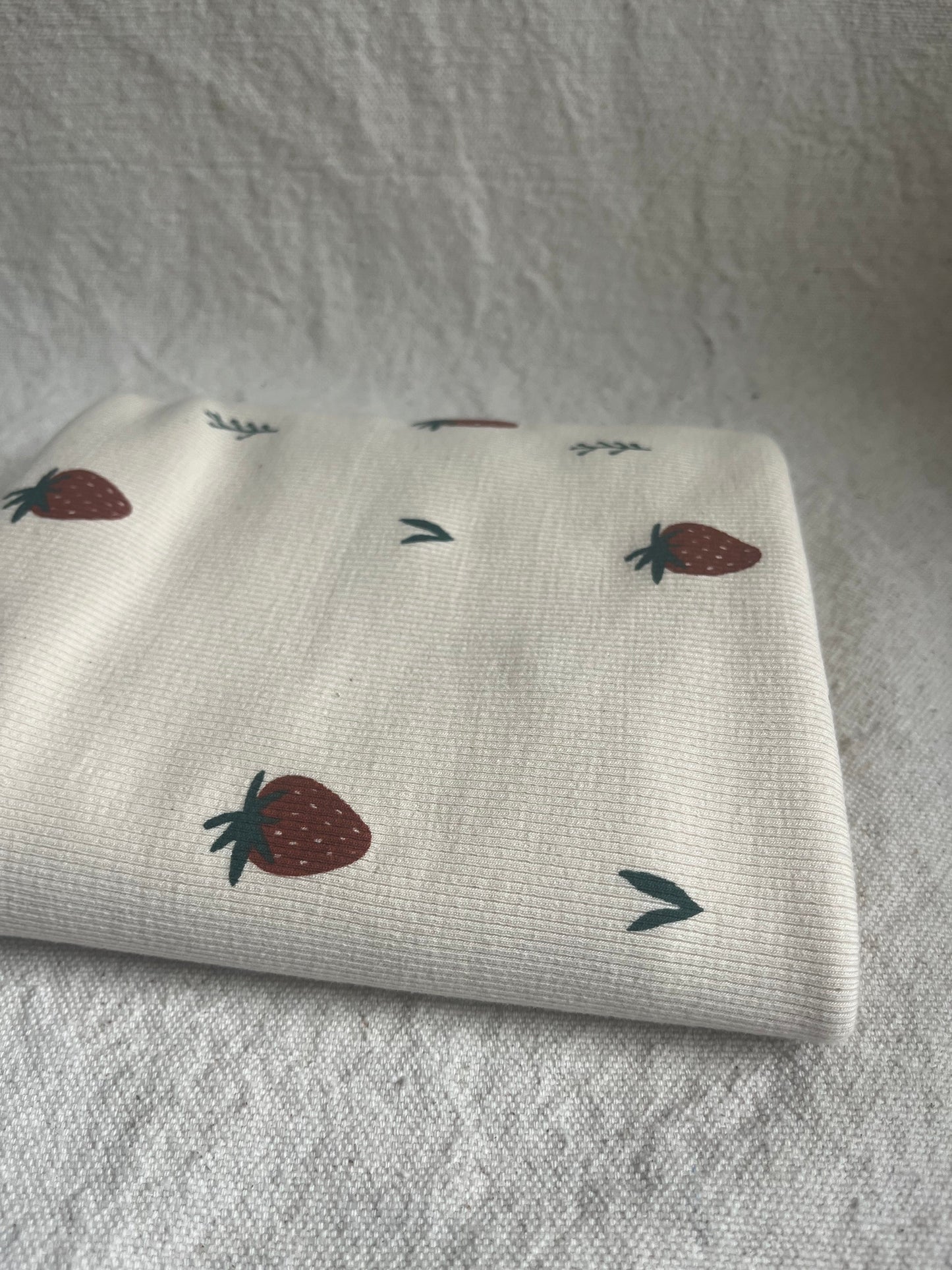 Strawberry fabric with repeating pattern (IMG_0589_1)