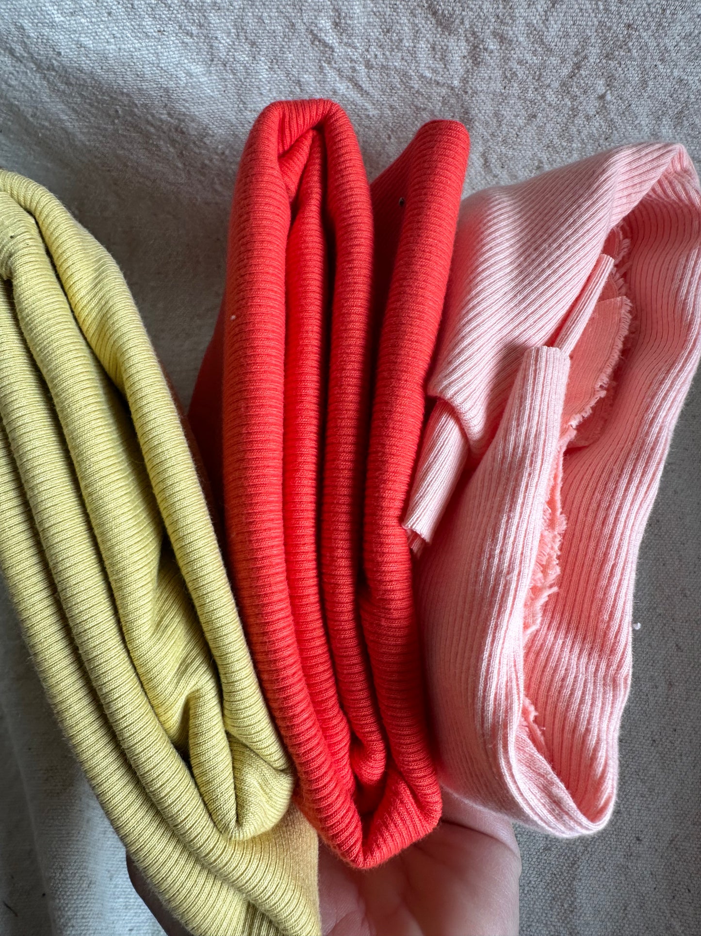 Organic Cotton 2x1 rib knit