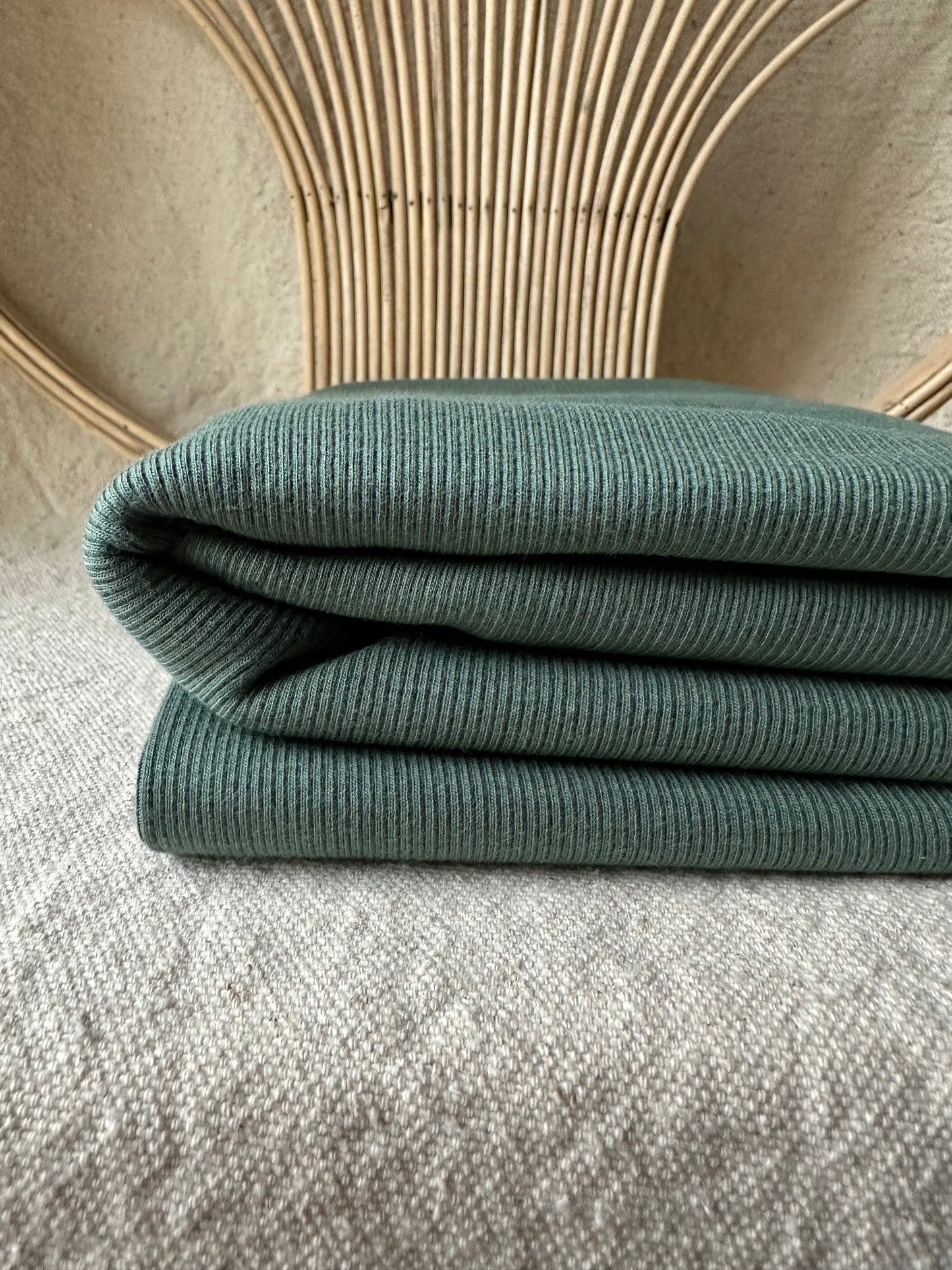 Organic 2x1 rib knit