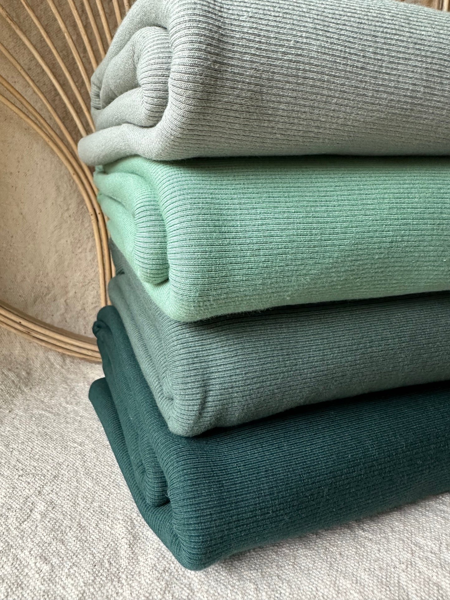 Organic 2x1 rib knit