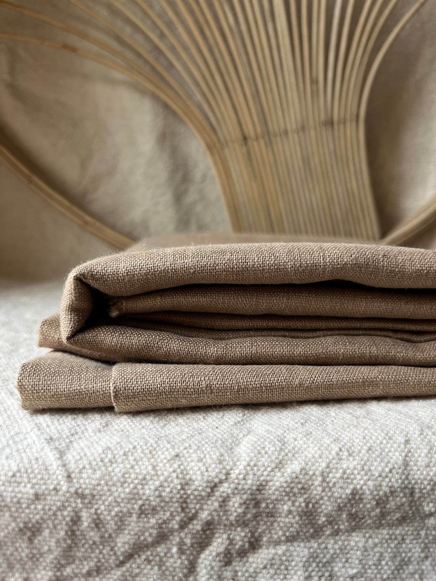 Medium Weight European Laundered Linen  (sold by the half yard)