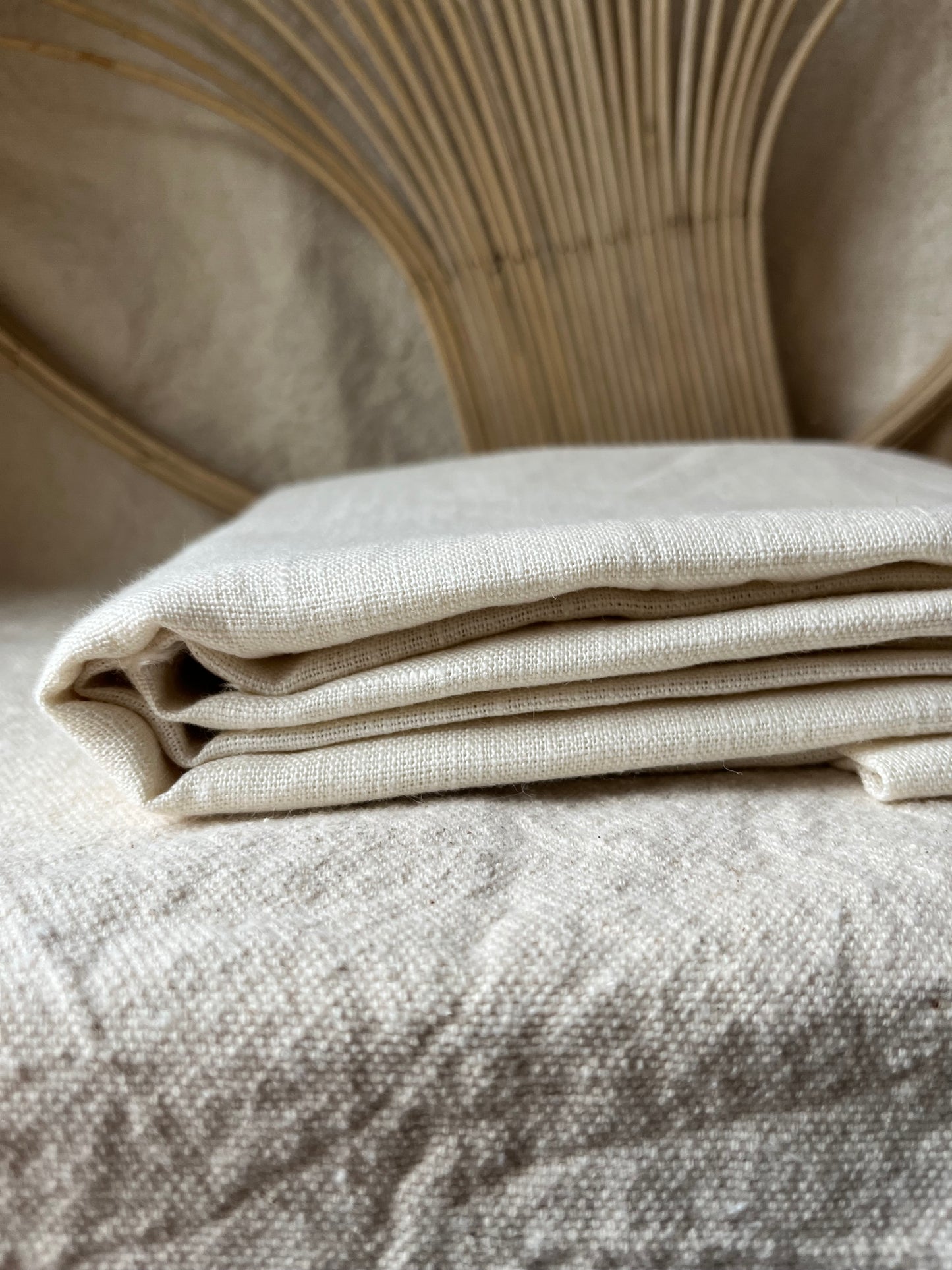 Medium Weight European Laundered Linen (sold by the half yard)