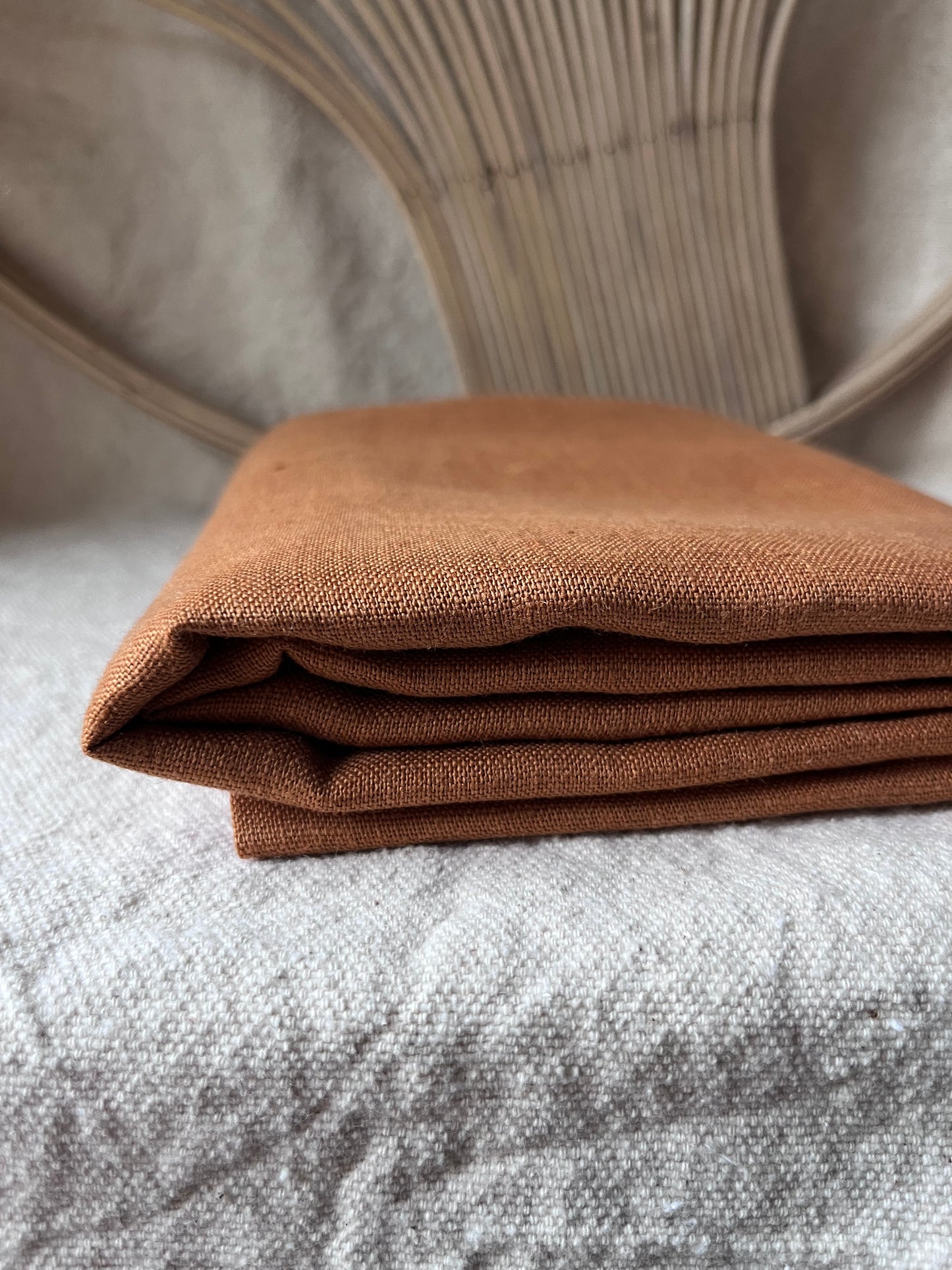 Medium Weight European Laundered Linen  (sold by the half yard)