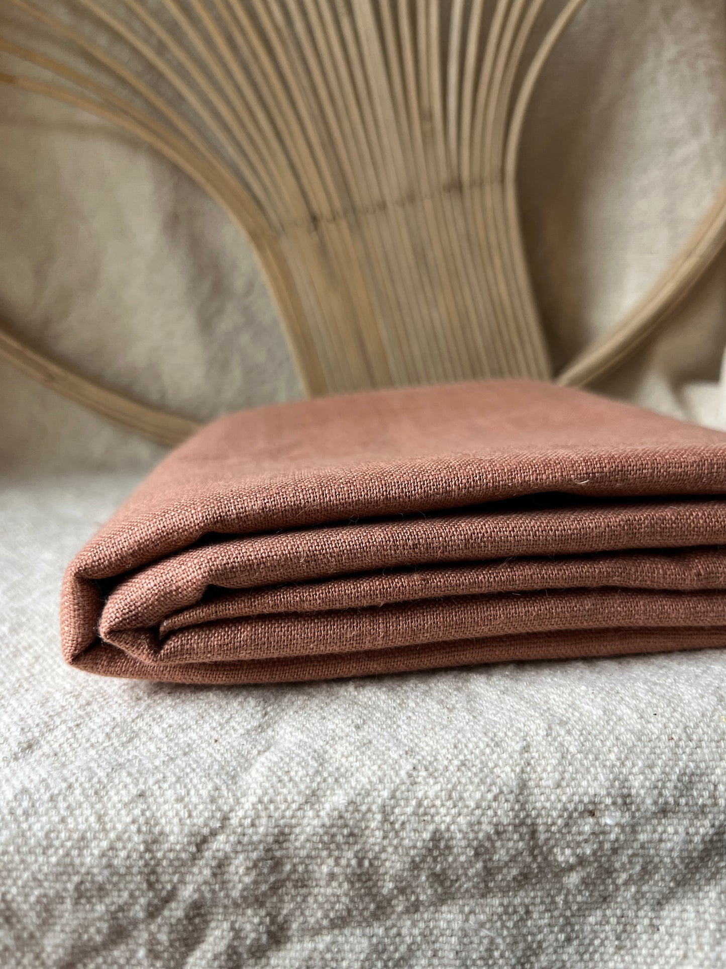 Medium Weight European Laundered Linen  (sold by the half yard)