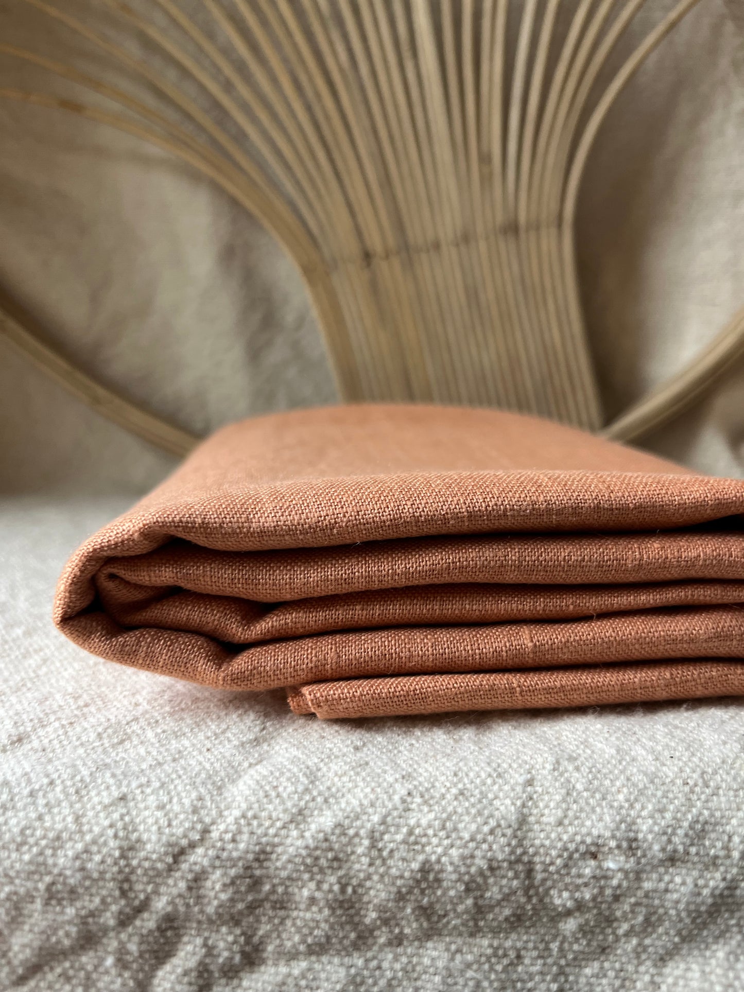 Medium Weight European Laundered Linen  (sold by the half yard)