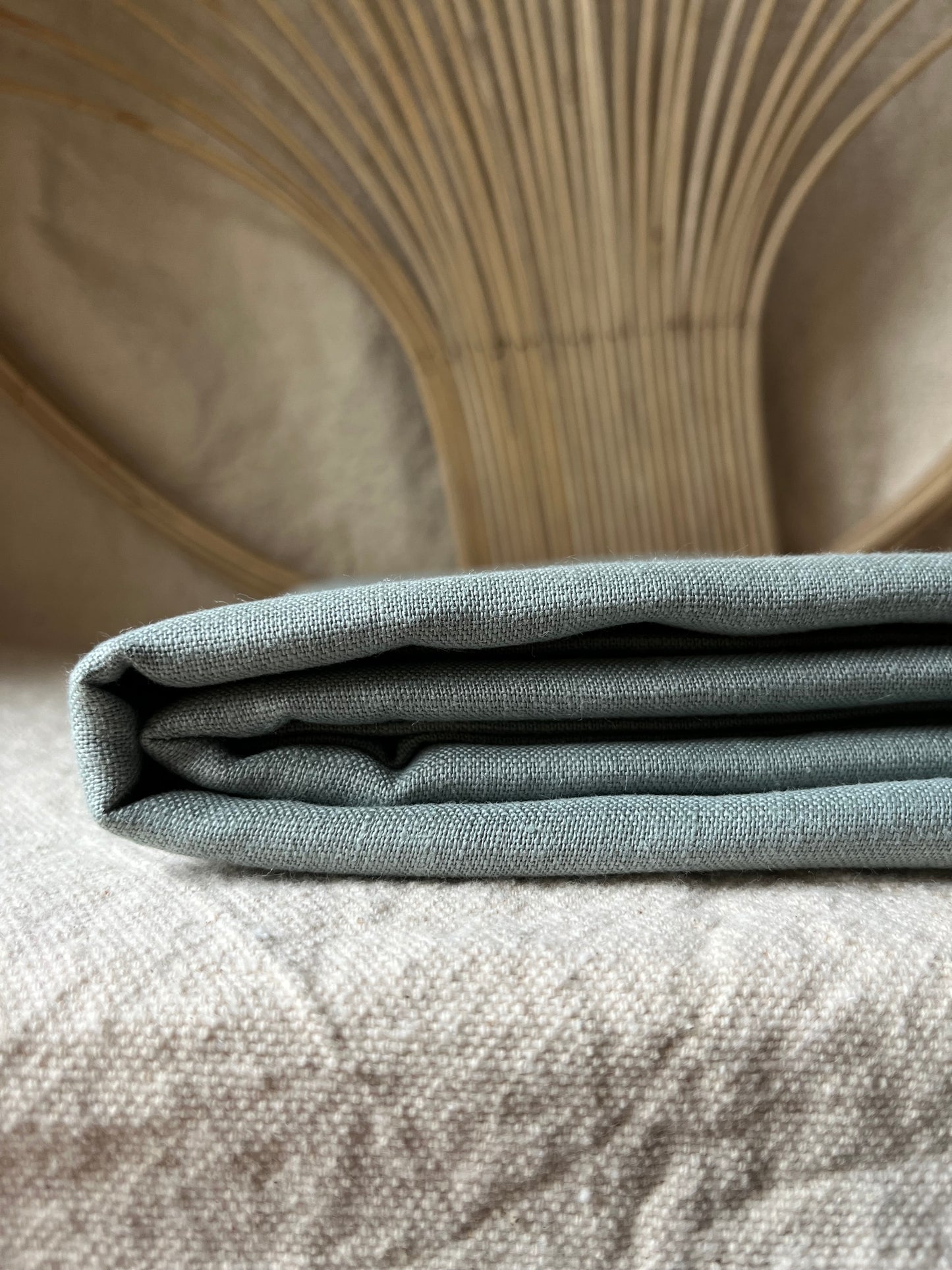 Medium Weight European Laundered Linen  (sold by the half yard)