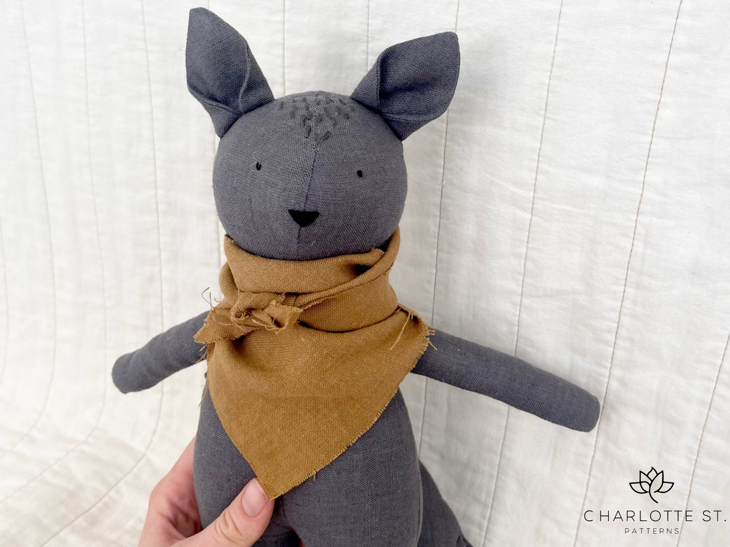 Fox and Wolf Plush PDF Sewing Pattern - Isee fabric