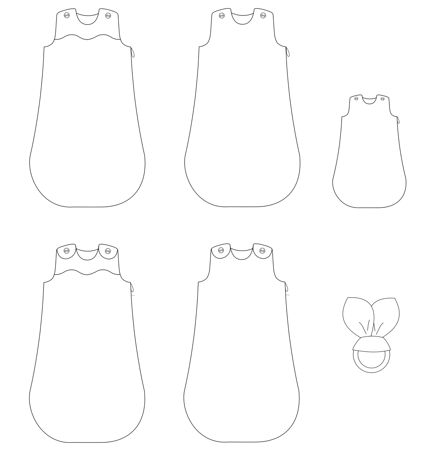 Lua Sleep Sack Sewing Pattern