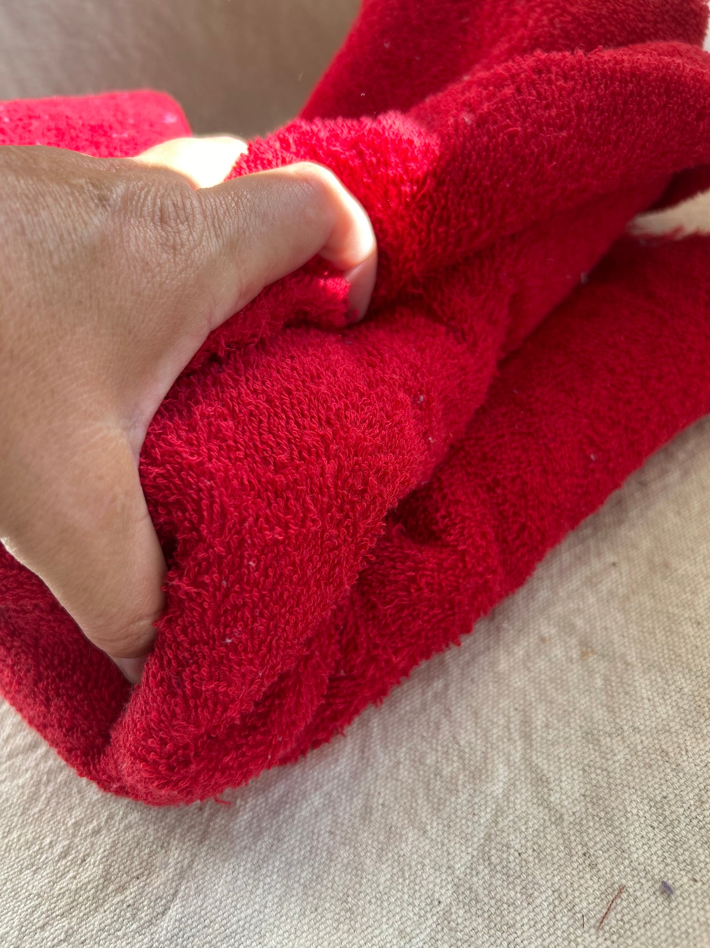 100% Cotton Terry Towel Fabric 12 oz - Absorbent Loop Weave