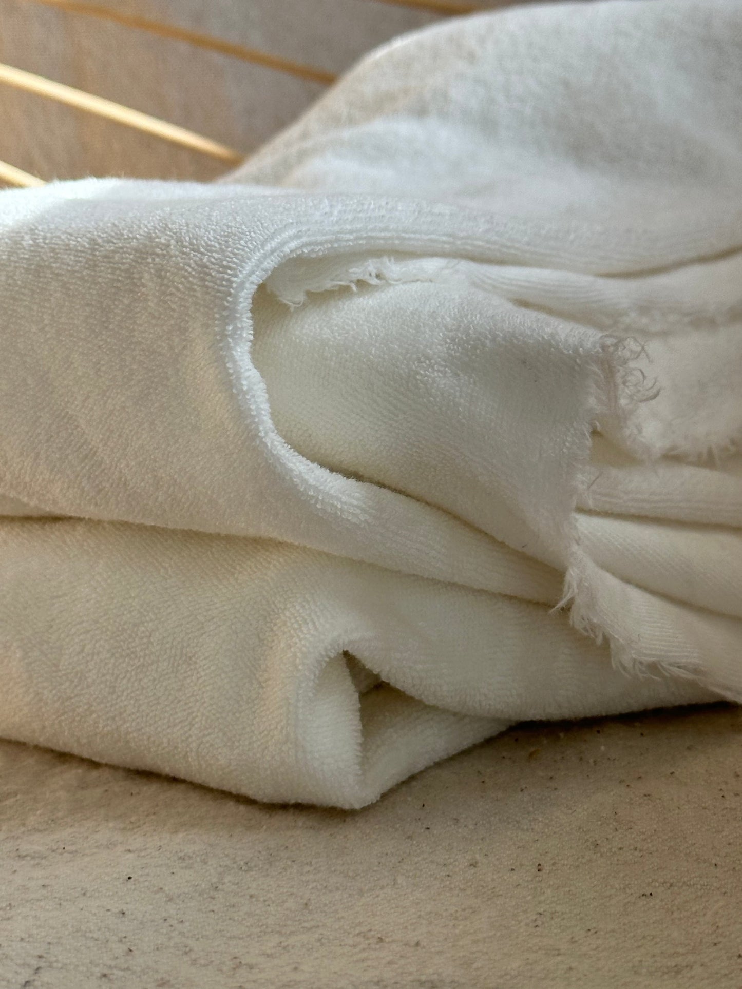 100% Organic Cotton Sponge Knit Terry - Isee fabric