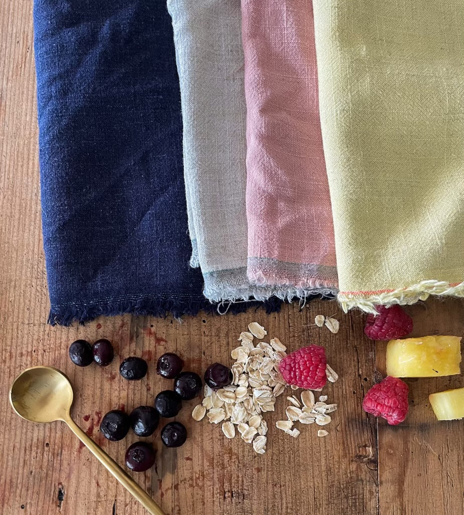 Washed Slub Linen
