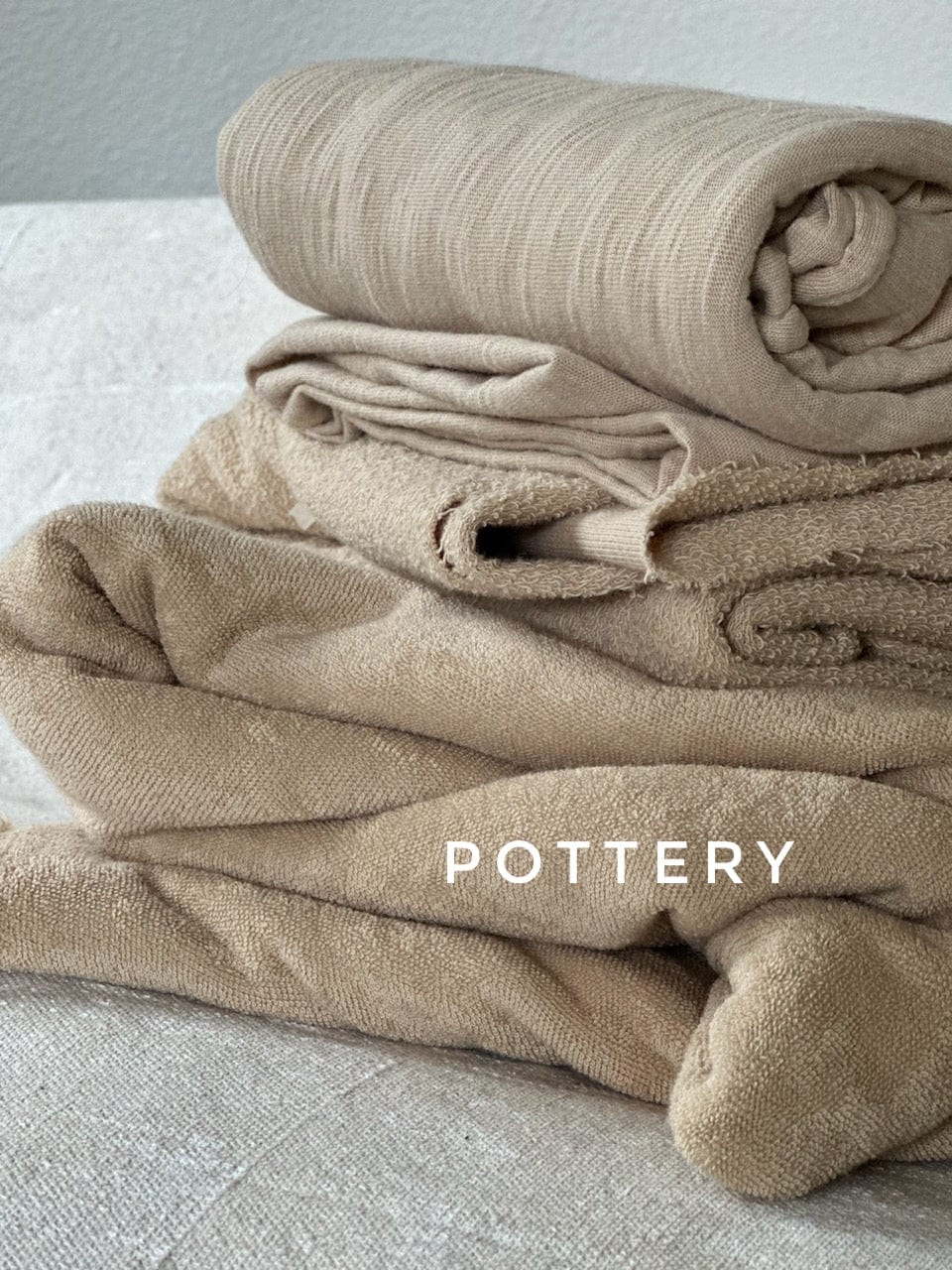 100% Organic Cotton Sponge Knit Terry - Isee fabric