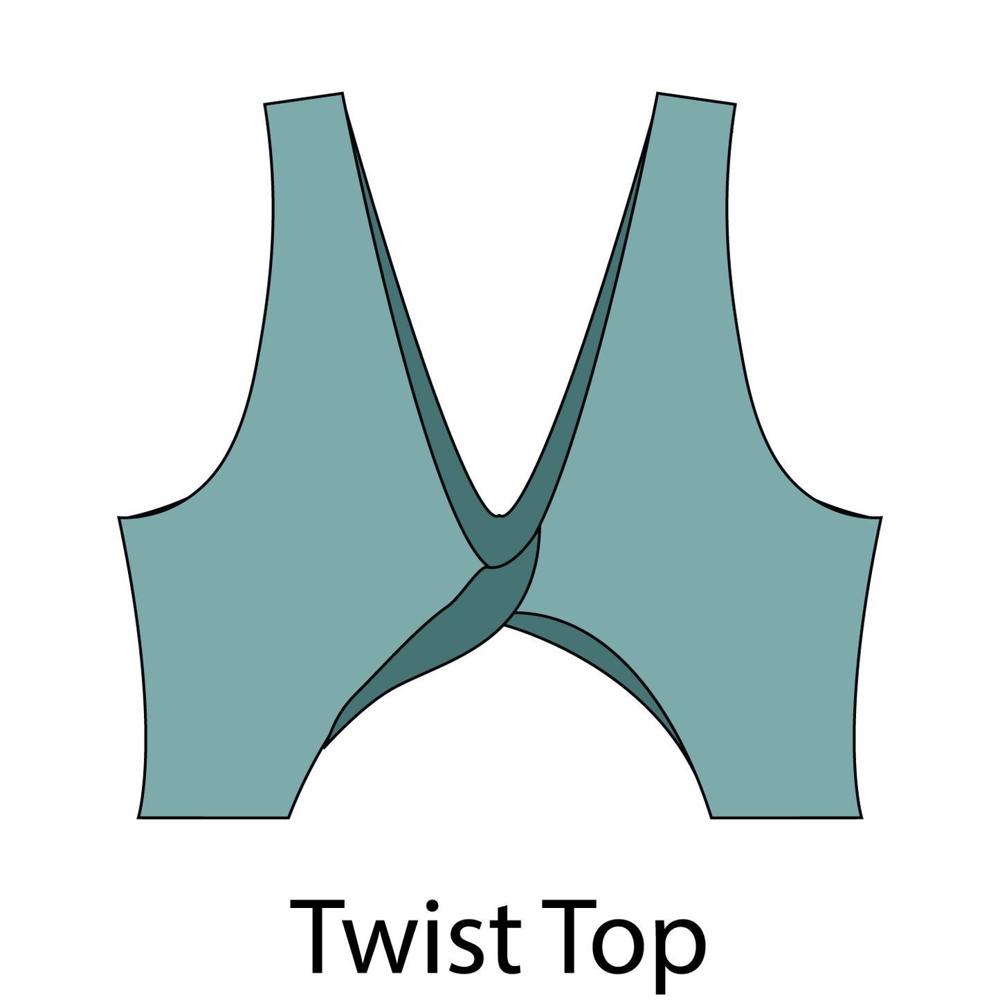 Customizable One Piece Swimsuit Sewing Pattern - Isee fabric