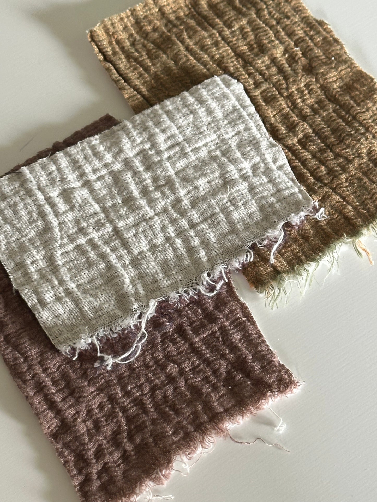 Double Sided Linen Cotton Woven Gauze - Isee fabric