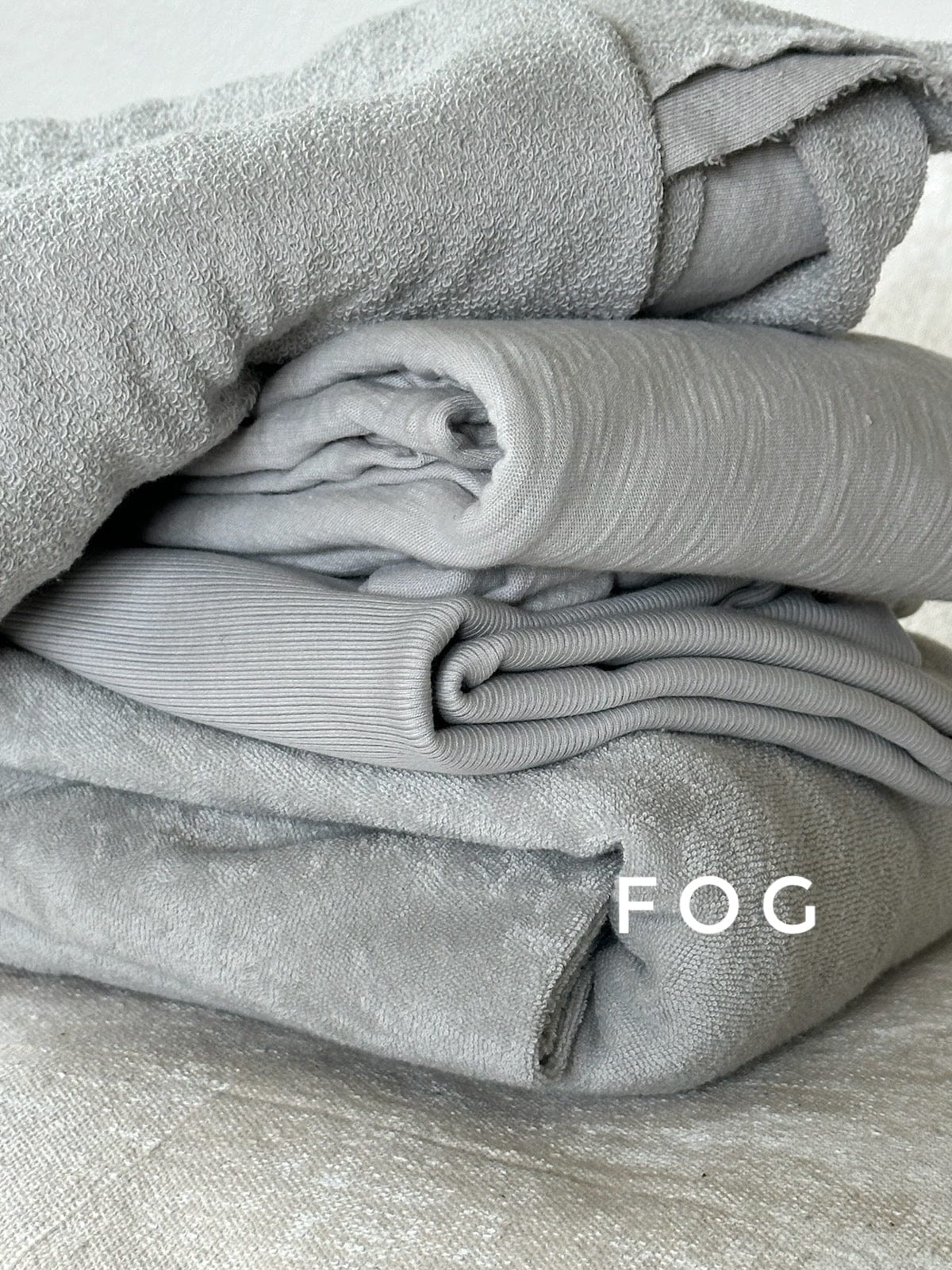 100% Organic Cotton Sponge Knit Terry - Isee fabric