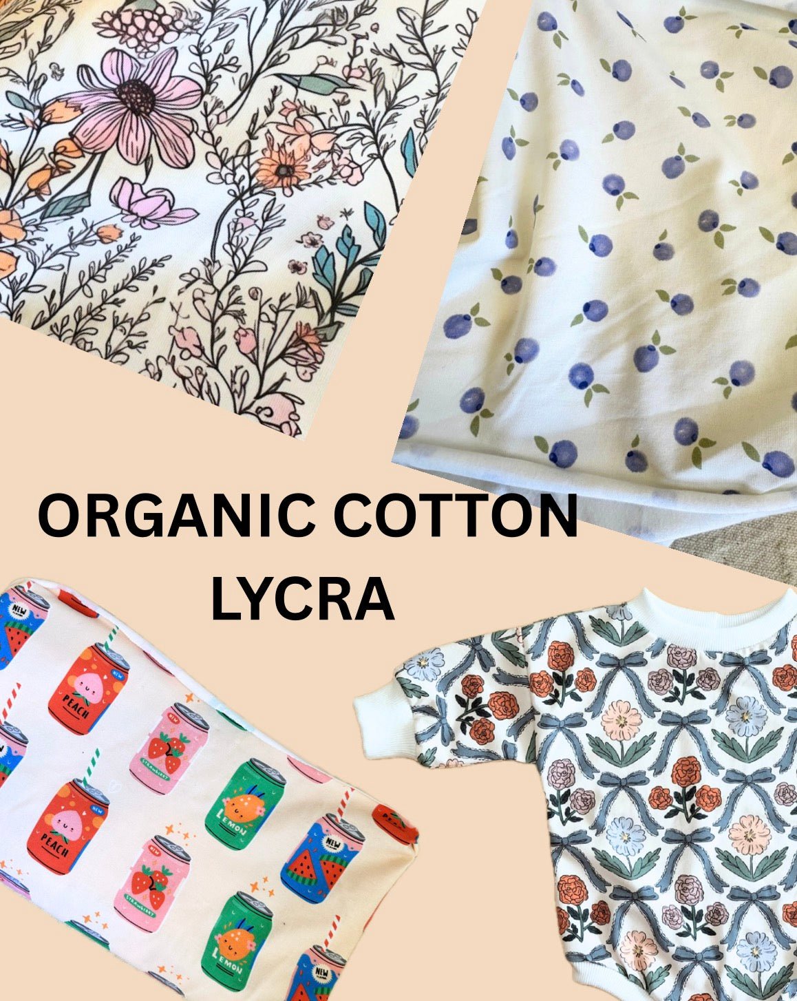 Organic cotton Lycra