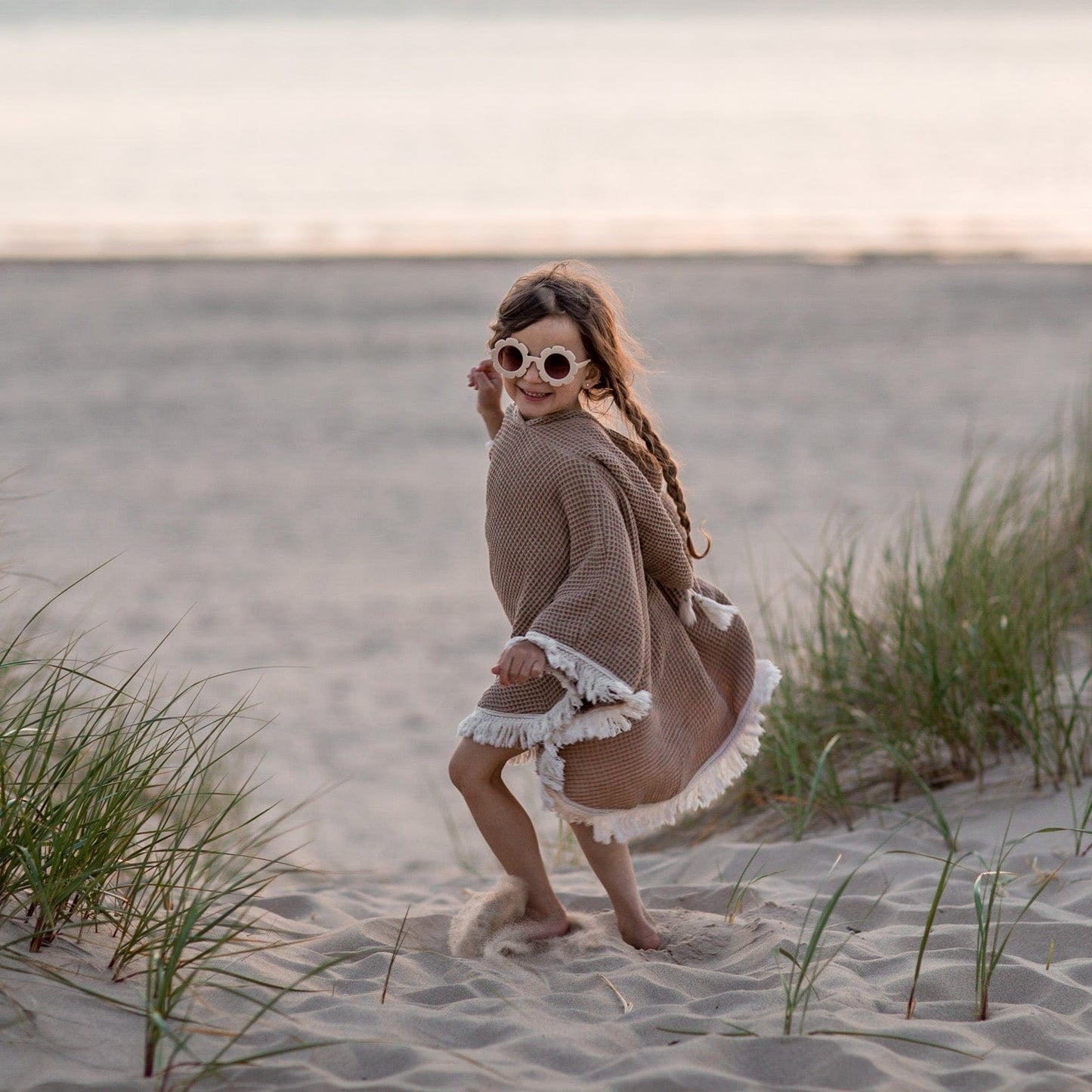 The Beach Poncho Sewing Pattern - Isee fabric
