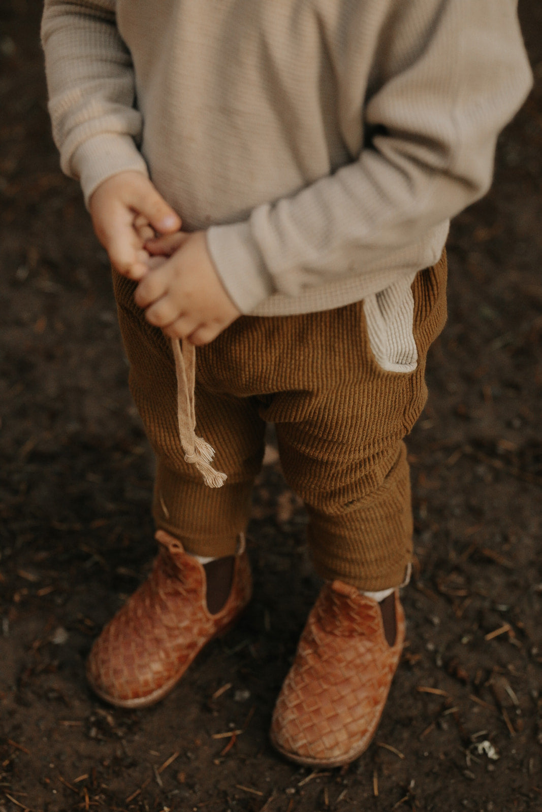Organic Cotton Waffle Box Thermal