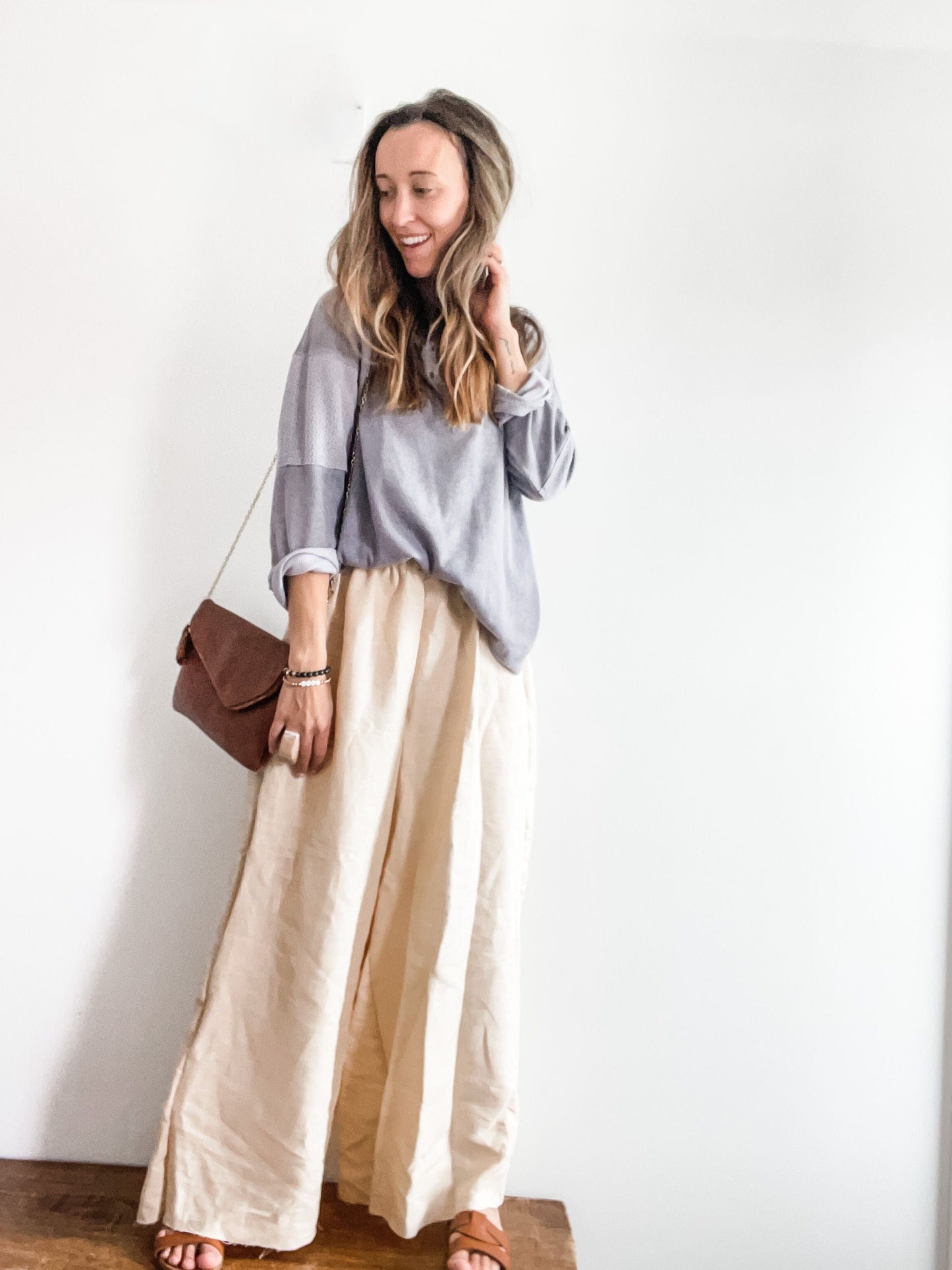 Women's Poppy Wide Leg Pants Sewing Pattern - Isee fabric