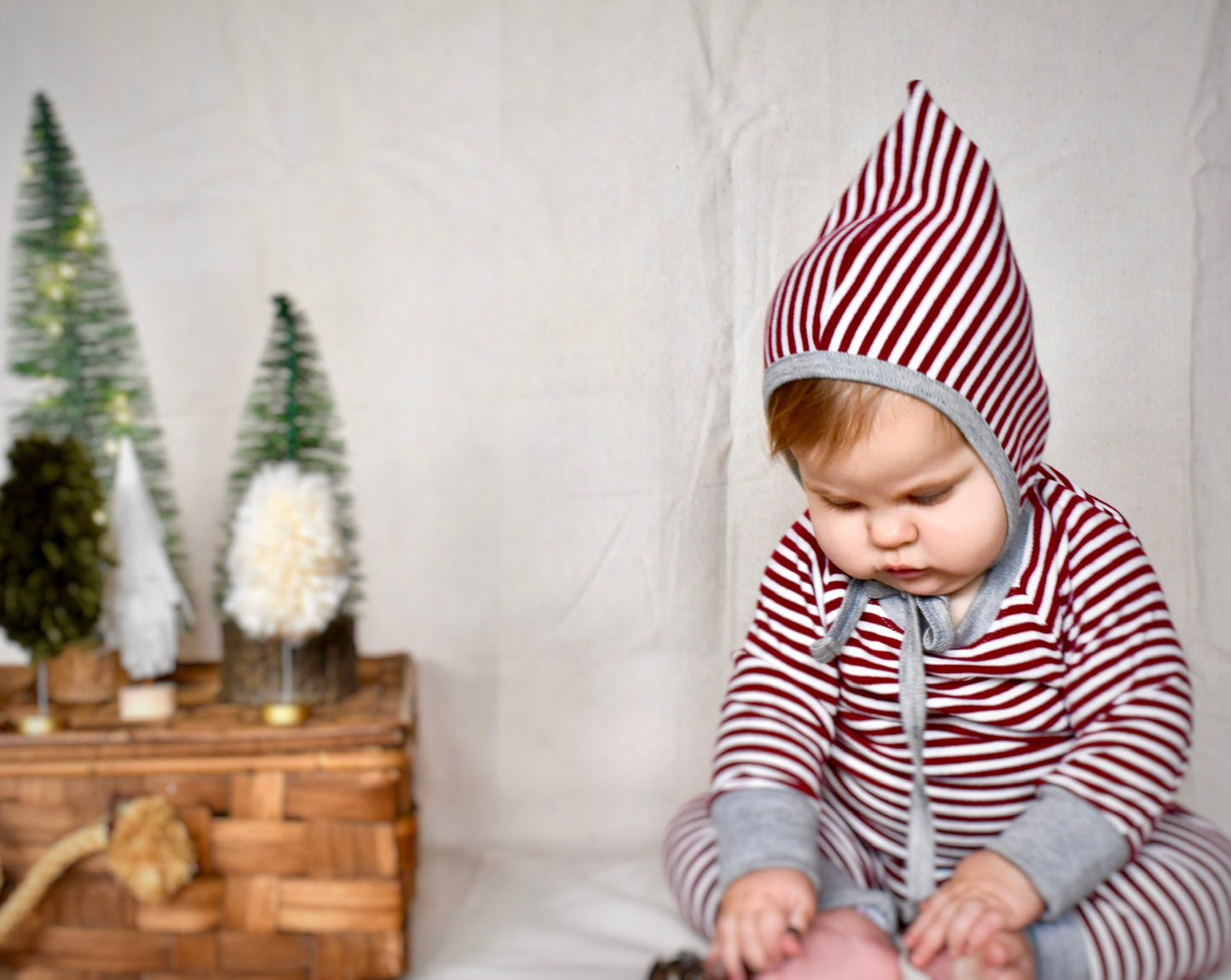 Little Pixie Hat Pattern (13" doll to 5+ years) - Isee fabric