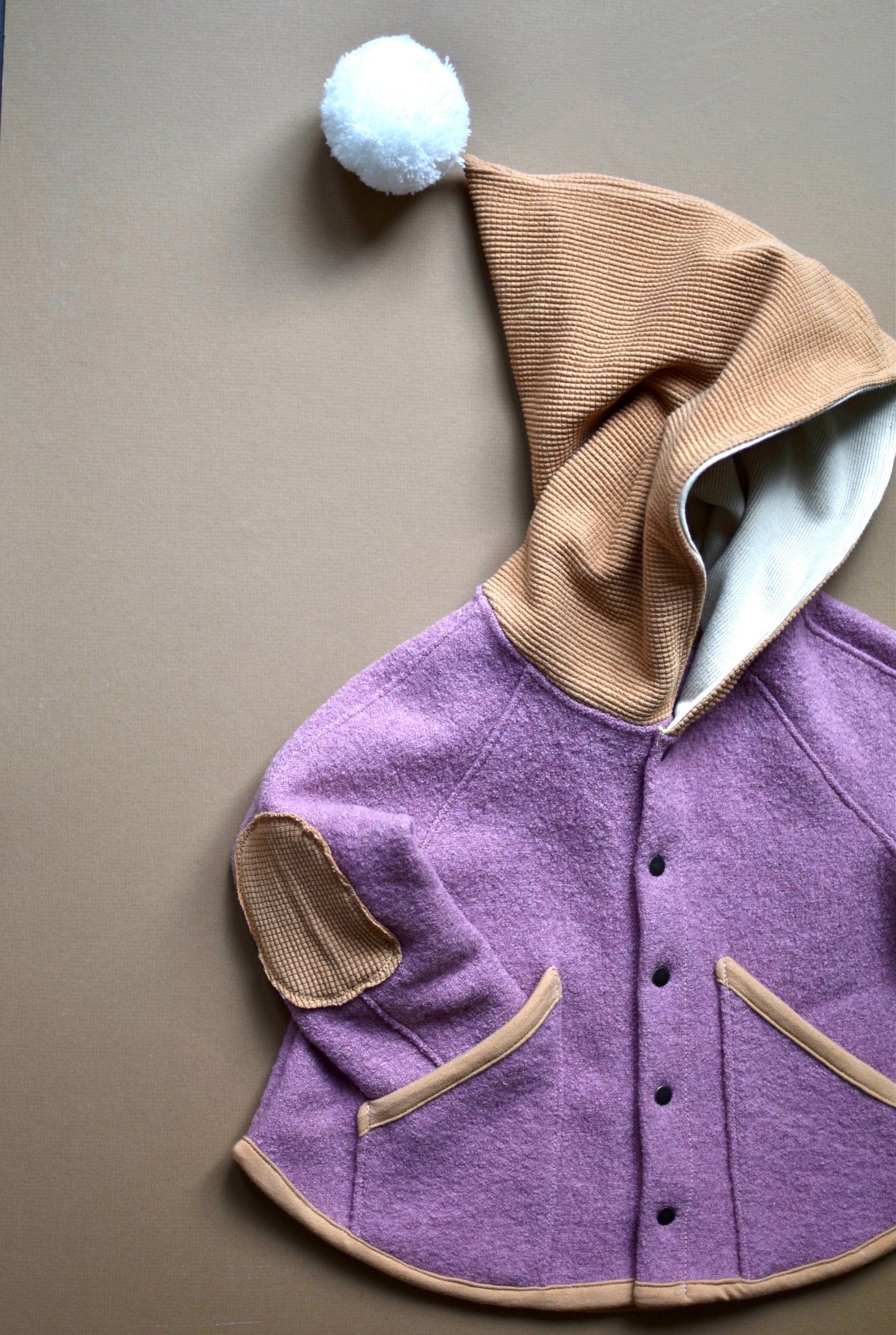 The Pixie Poncho Sewing Pattern - Isee fabric