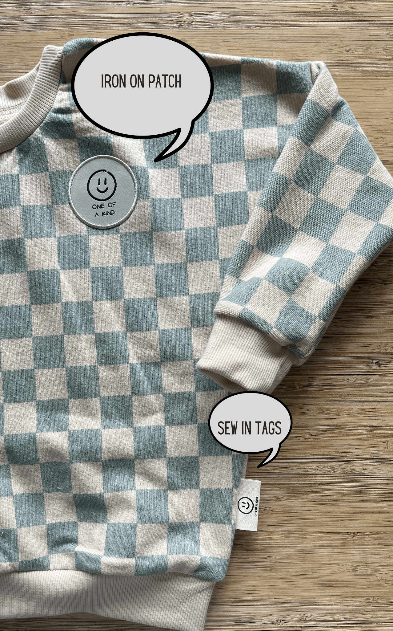 Cotton Sew-In Tags - Isee fabric