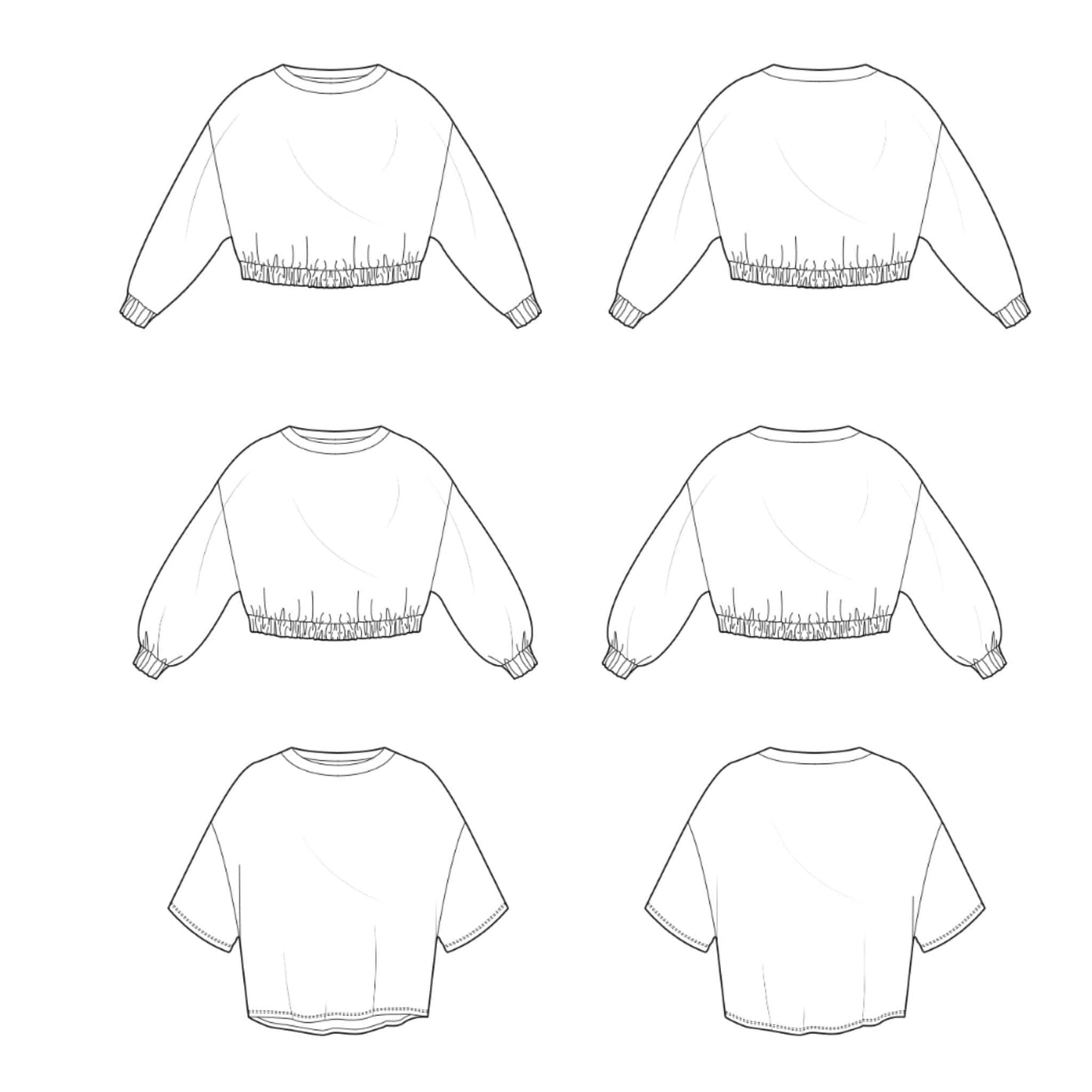 The Perfect Vintage Top Sewing Pattern - Isee fabric